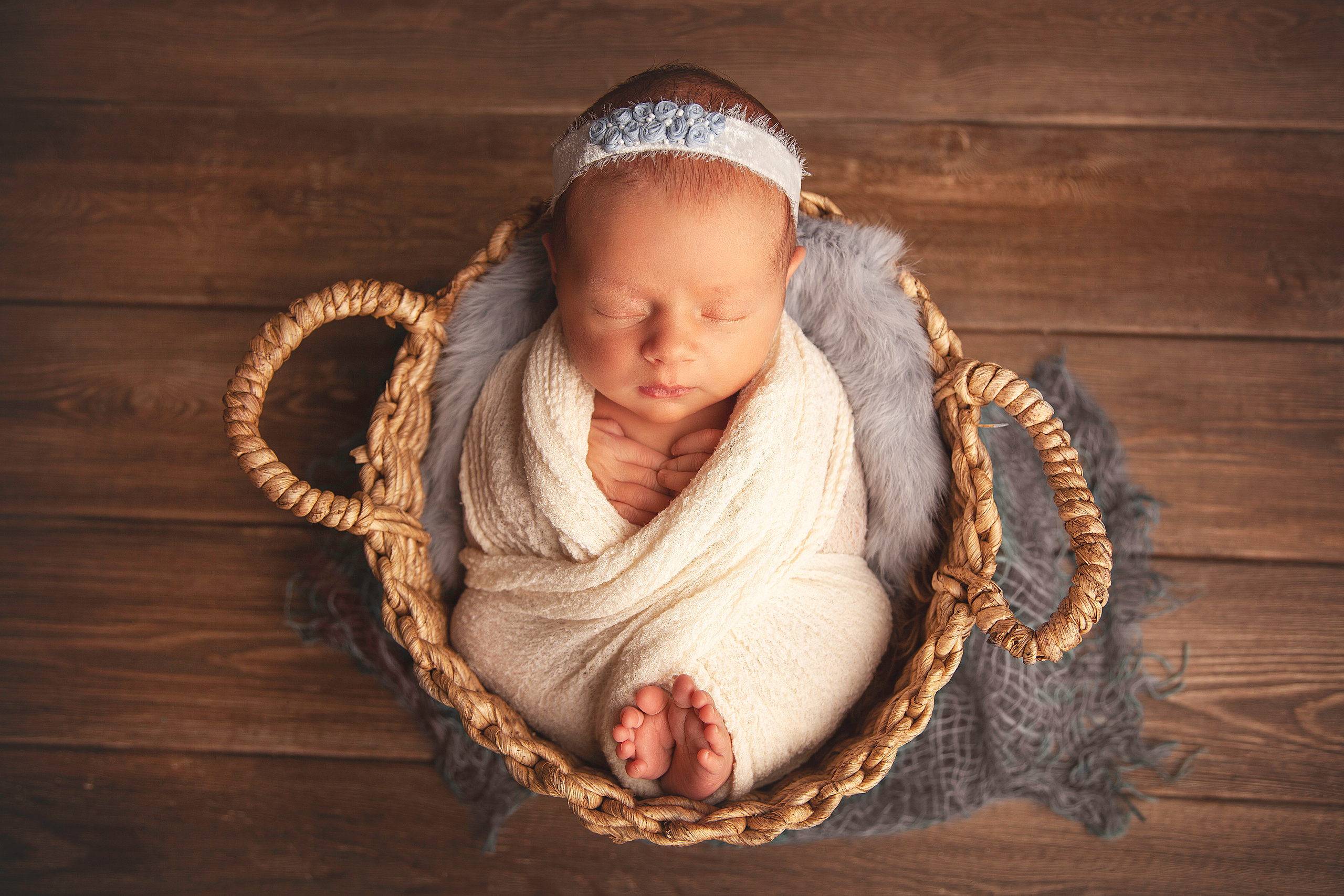 Новорожденные. Детский фотограф в Хабаровске Антипова Марина