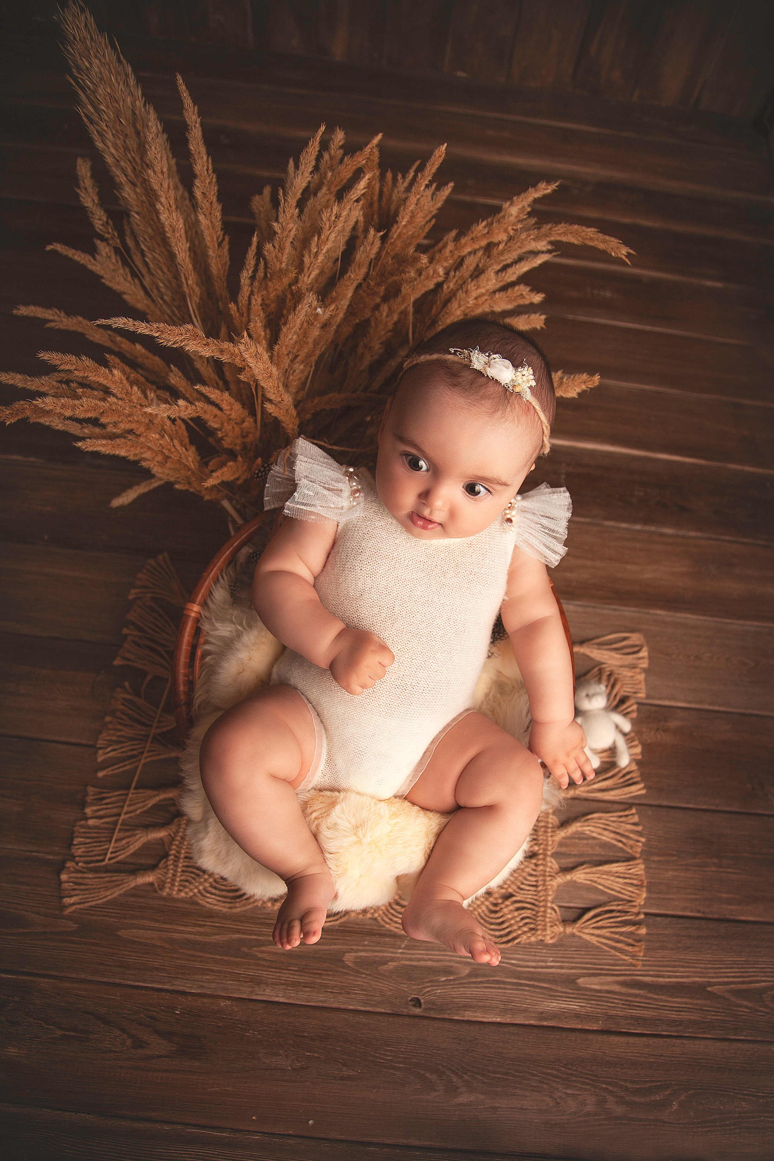 Малыши от 3 до 6 месяцев. Детский фотограф в Хабаровске Антипова Марина