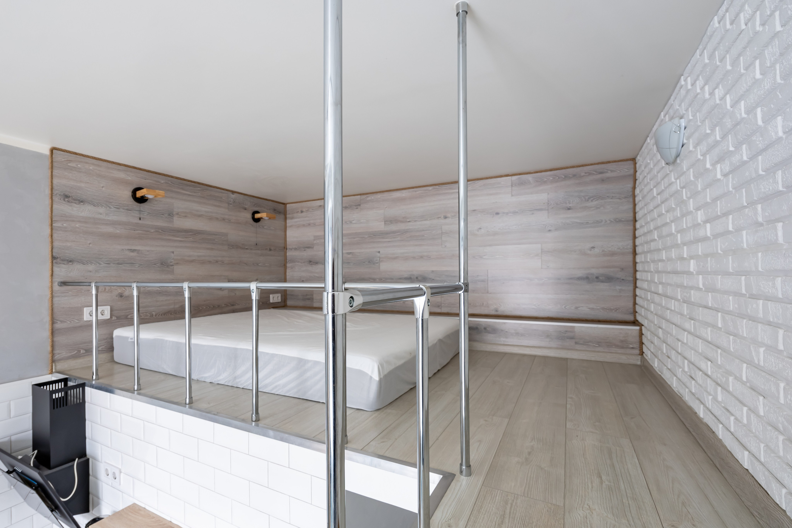 Двухуровневая студия для аренды. Интерьерный фотограф в Москве Сергей Чекмезов