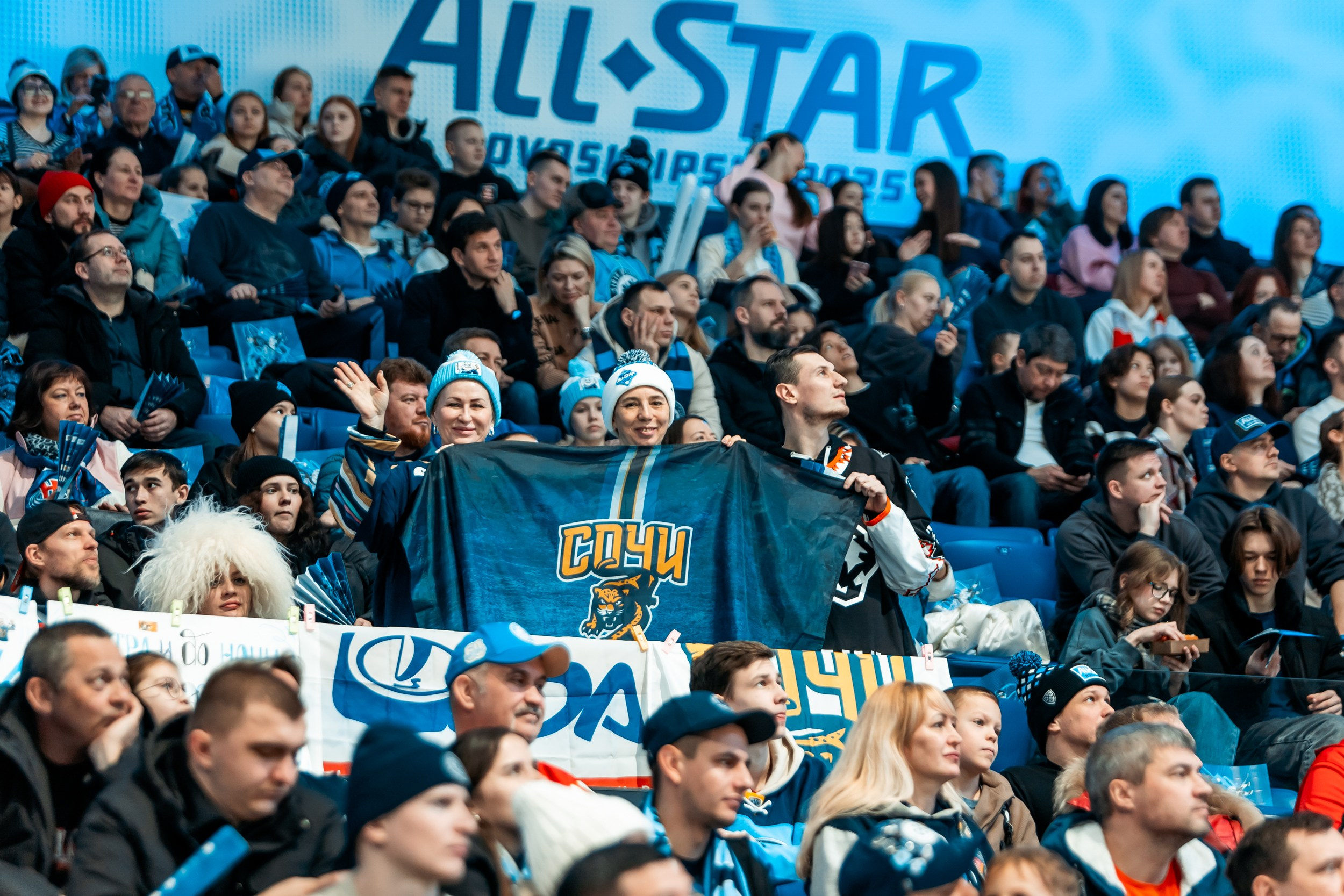 KHL All-Star 2025. Репортажный фотограф в Сочи Дмитрий Ветринский