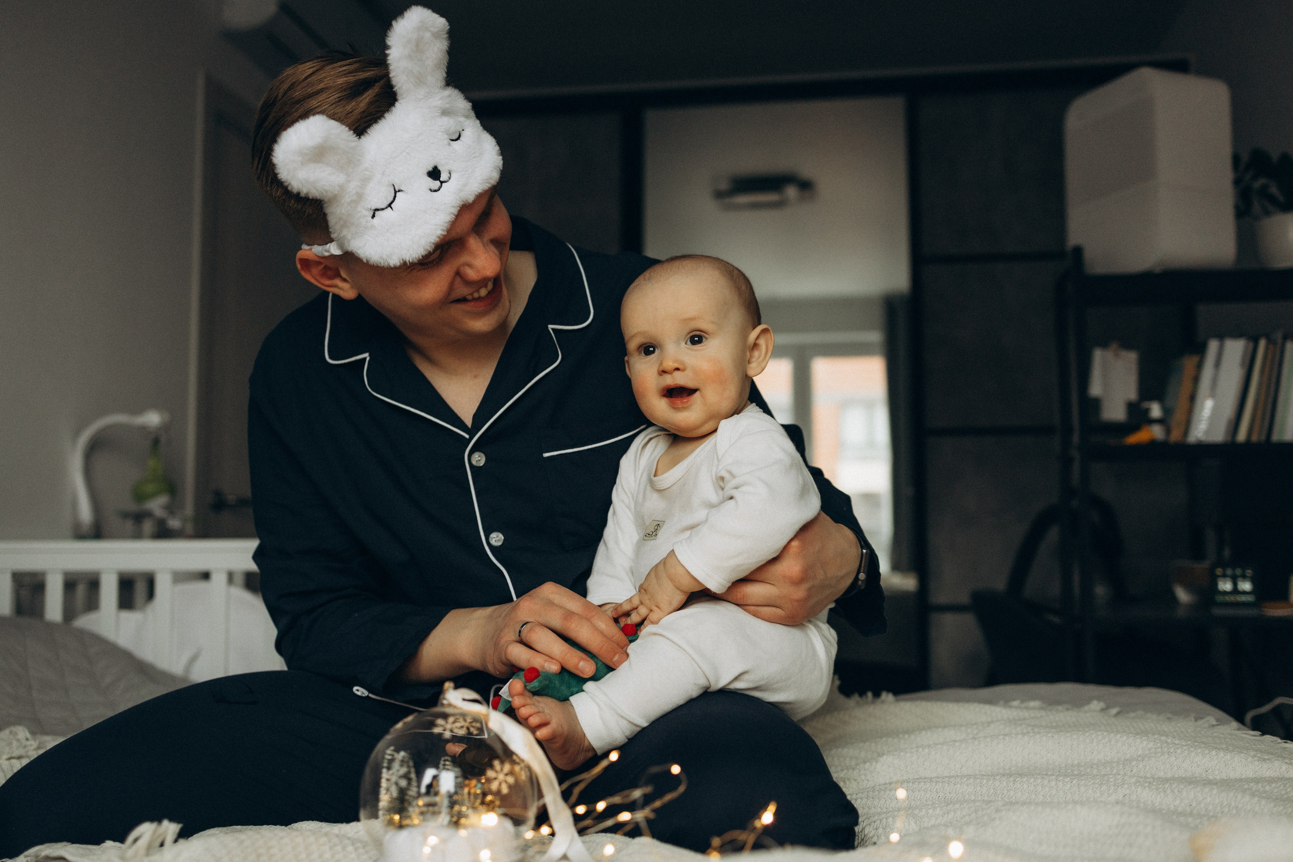 Первый Новый год Андрюши. Фотограф lifestylе в Москве Пшеничная Анастасия