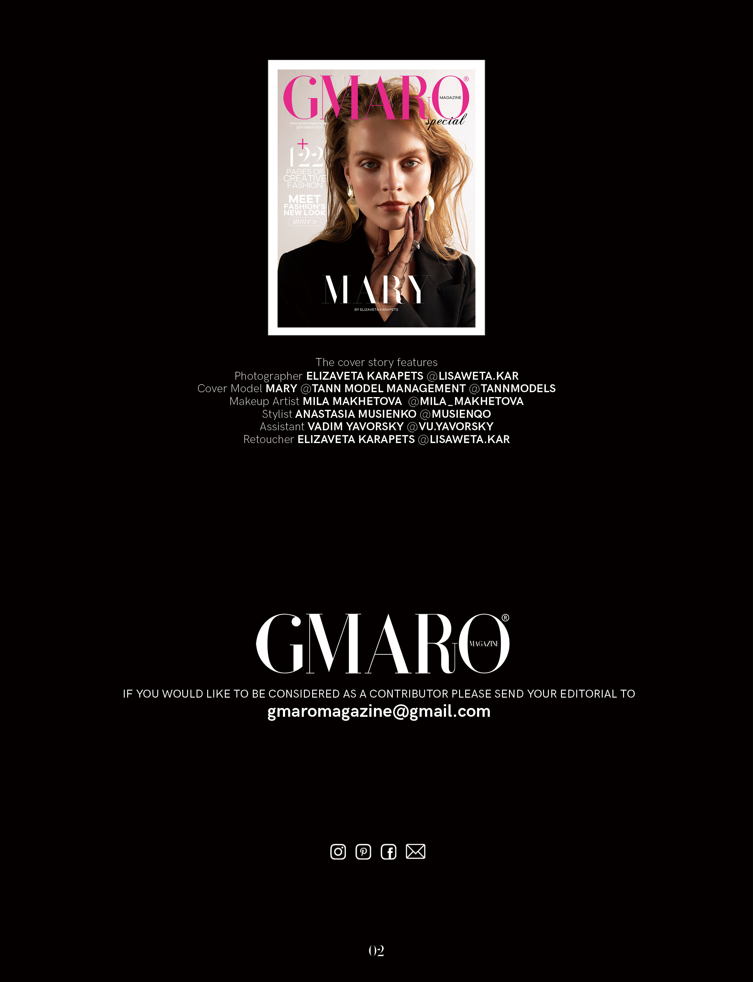 For GIMARO magazin. Фотограф Елизавета Карапец