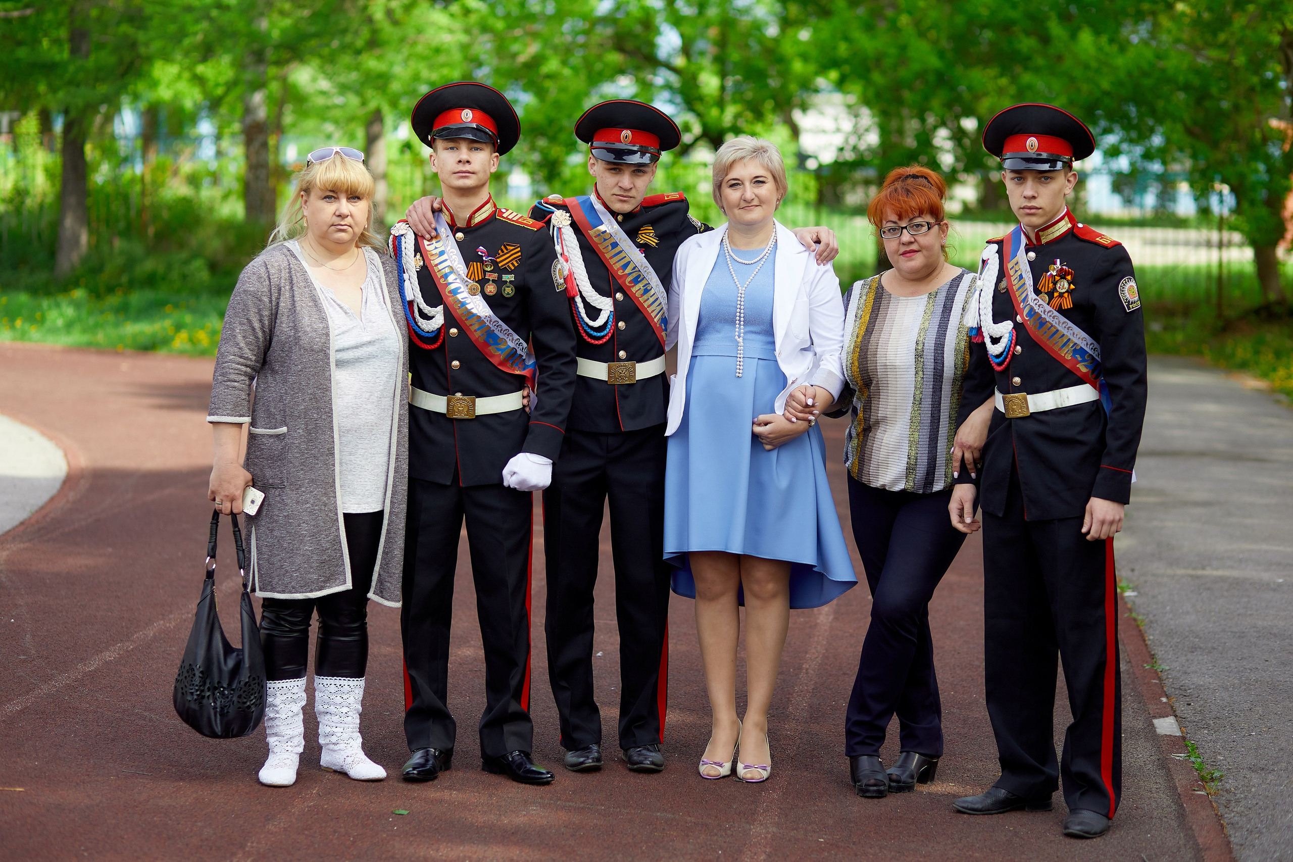 Кадеты последний звонок. Фотограф Вячеслав Фарунин