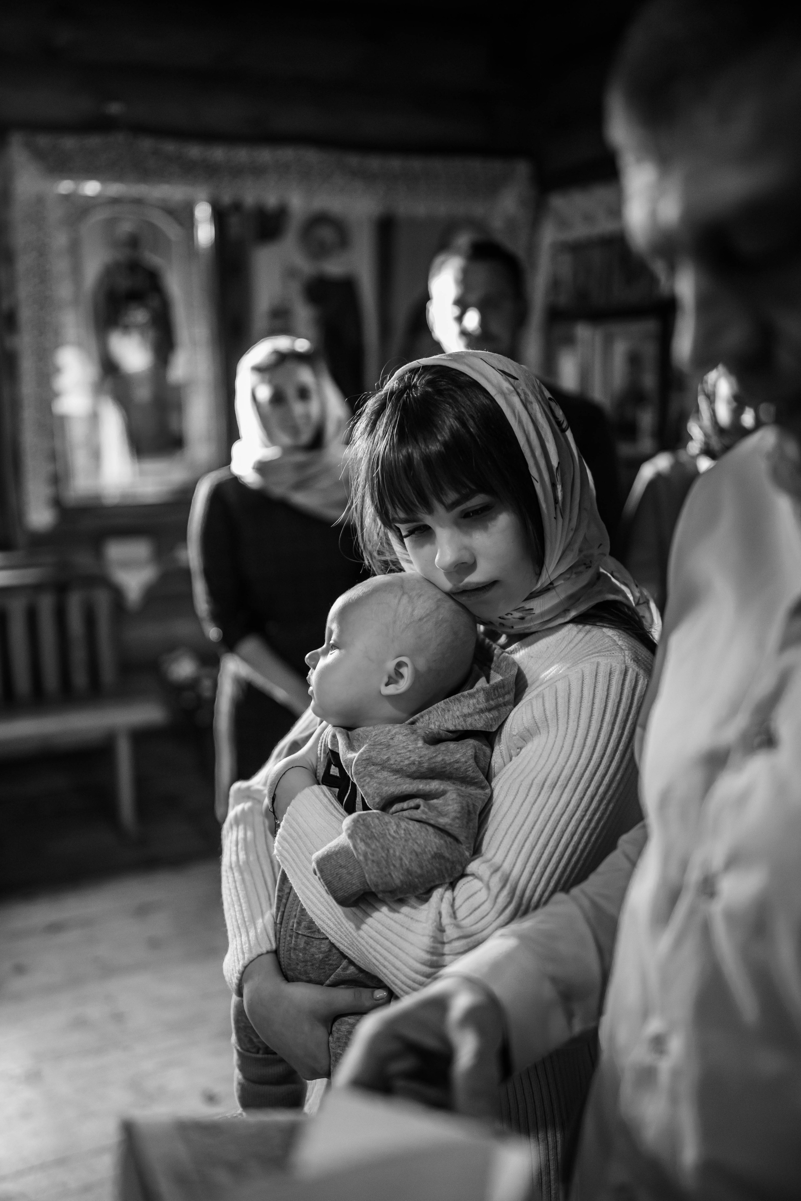 Крещение Дмитрия. Фотограф Дарья Маташкова