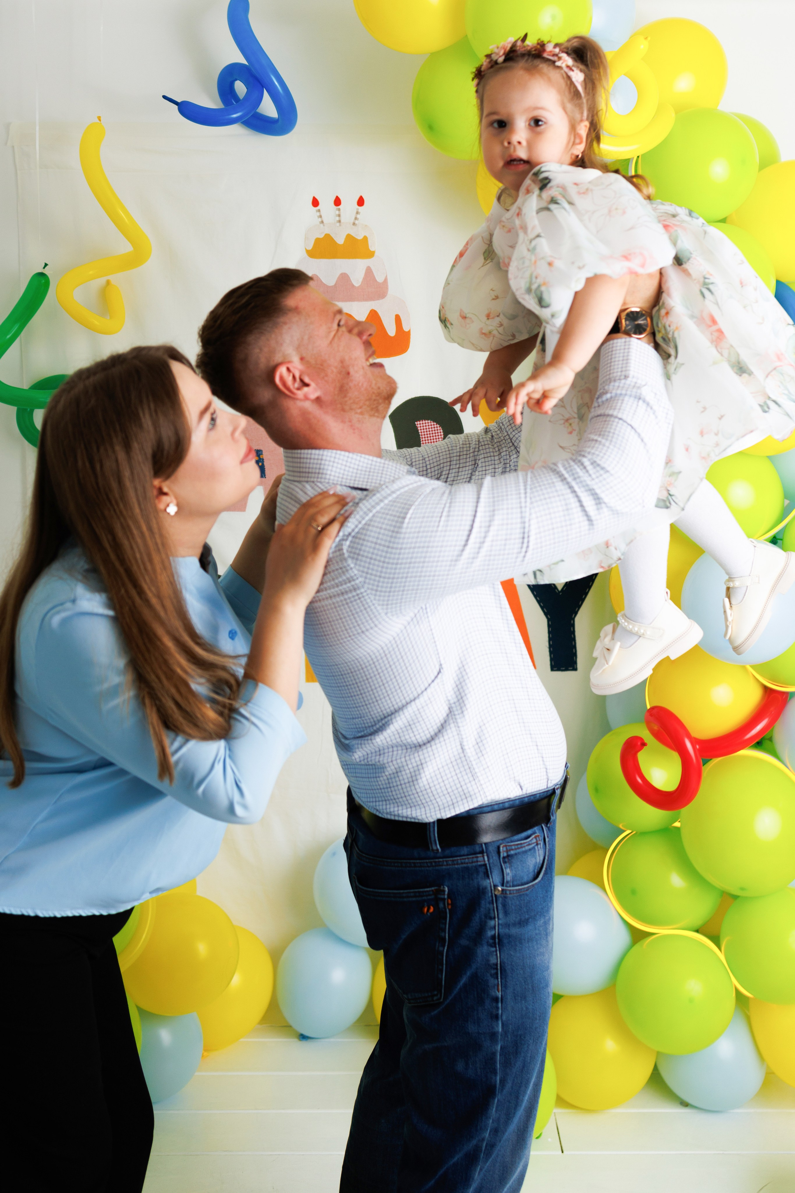 Дашеньке 2 годика. Фотограф новорожденный малышей Новосибирск