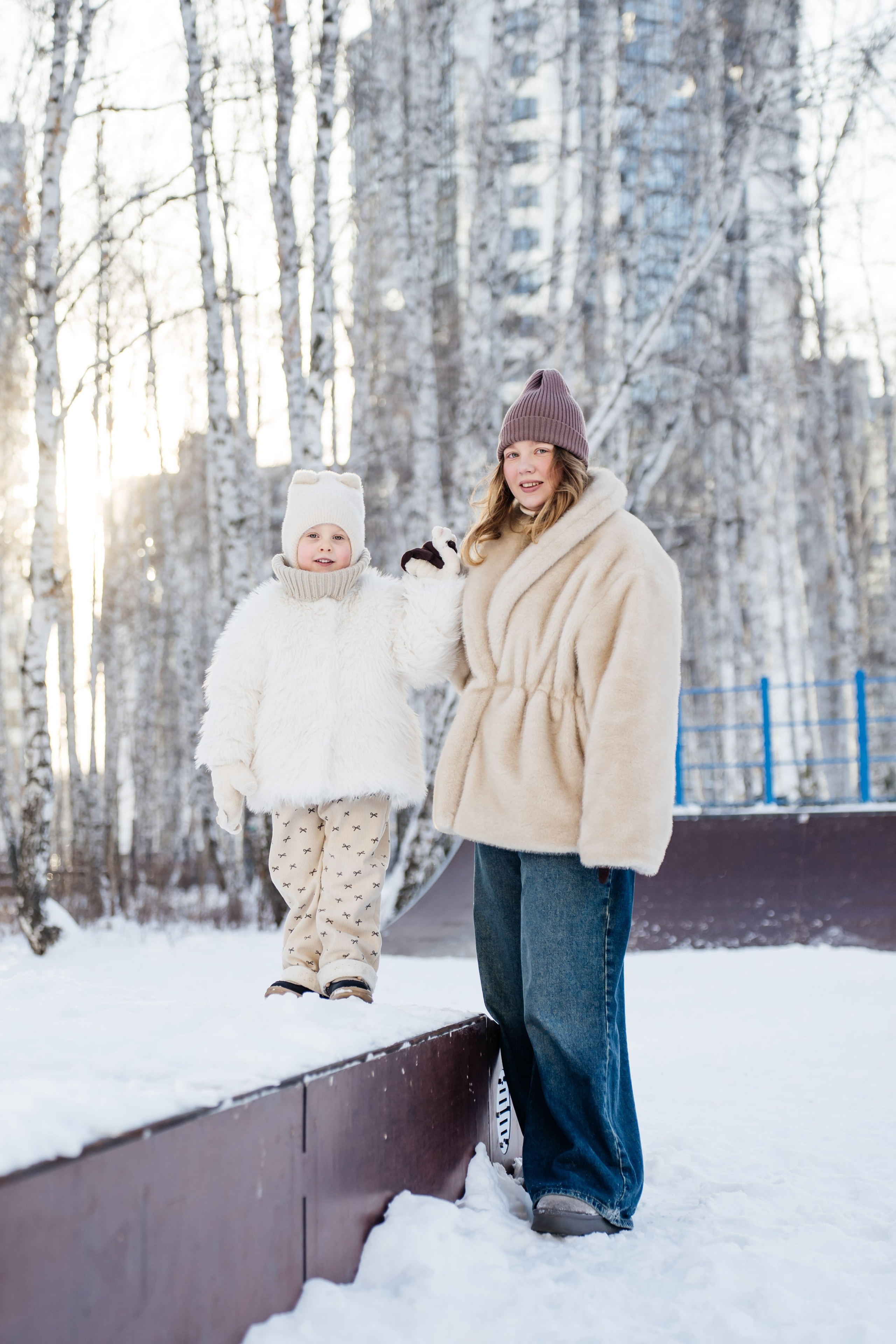 Зимняя прогулка. Видеограф и Фотограф в Челябинске Ксения и Владимир Рюмины