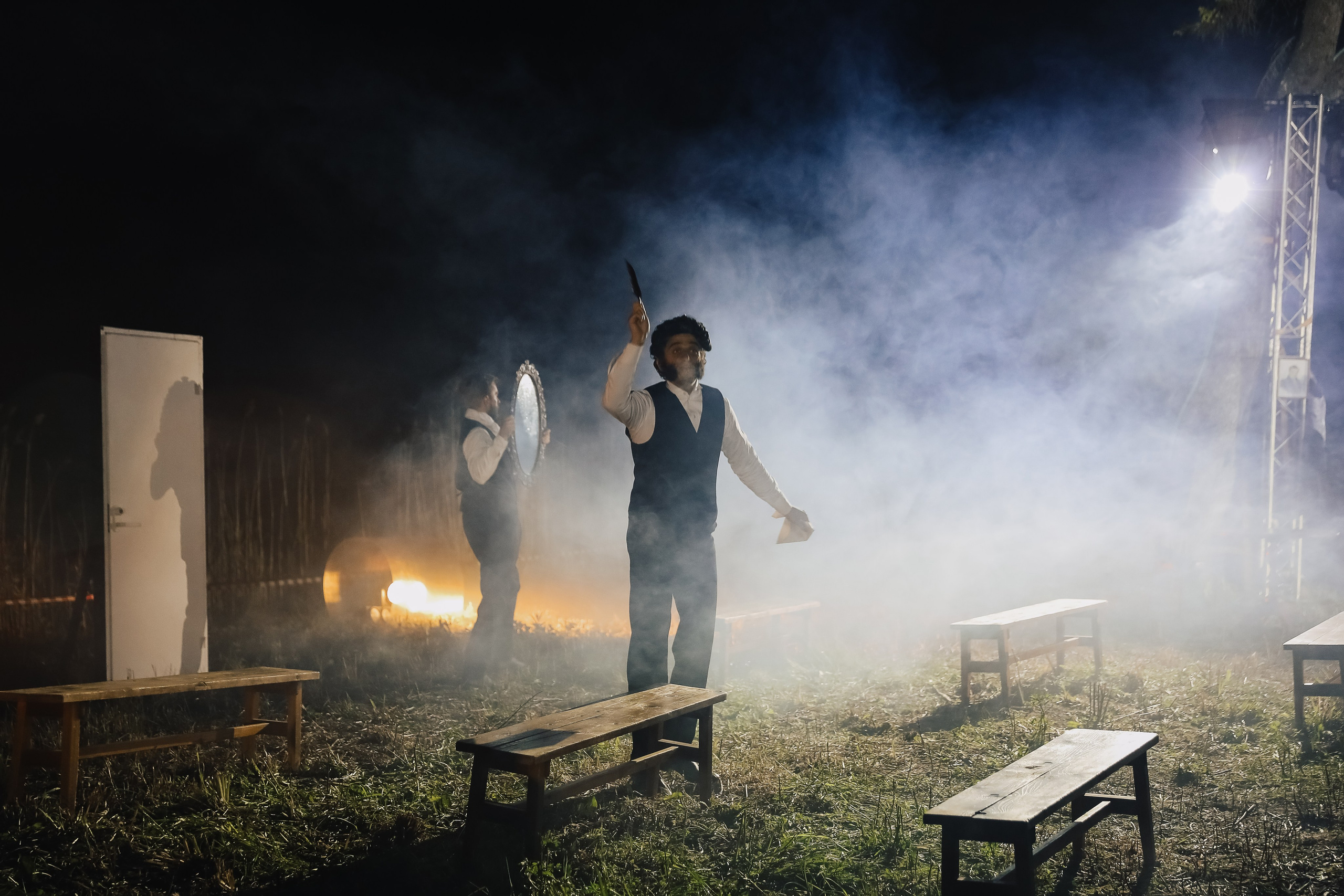 Иммерсивное шоу «Пушкин.Суйда» 2023. Свадебный и репортажный фотограф в Санкт-Петербурге