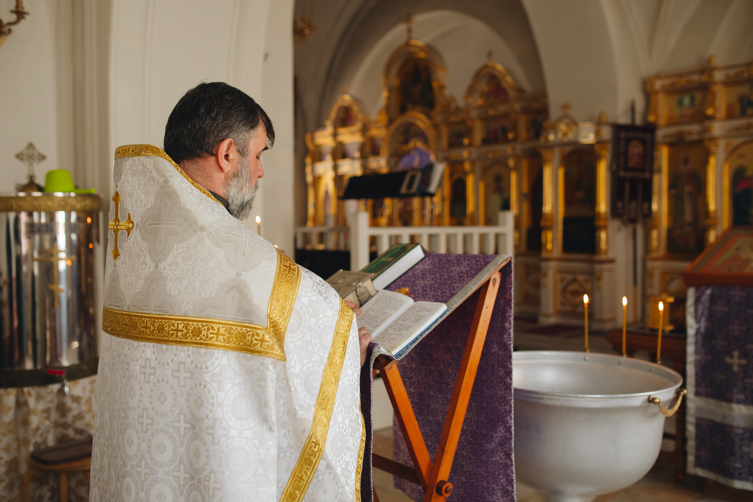 Крещение в светлом Храме. Семейный и детский фотограф в Москве Дорогова Екатерина
