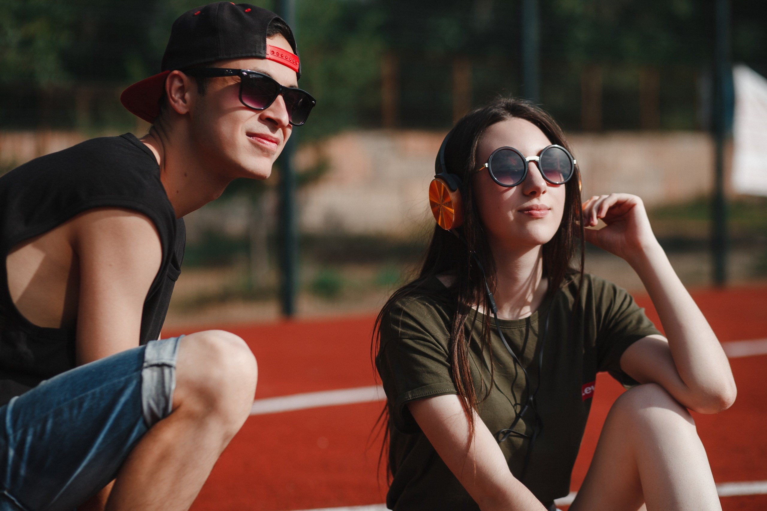 Фотосессия на стадионе. Свадебный и семейный фотограф в Элисте Лиджик Сарлов