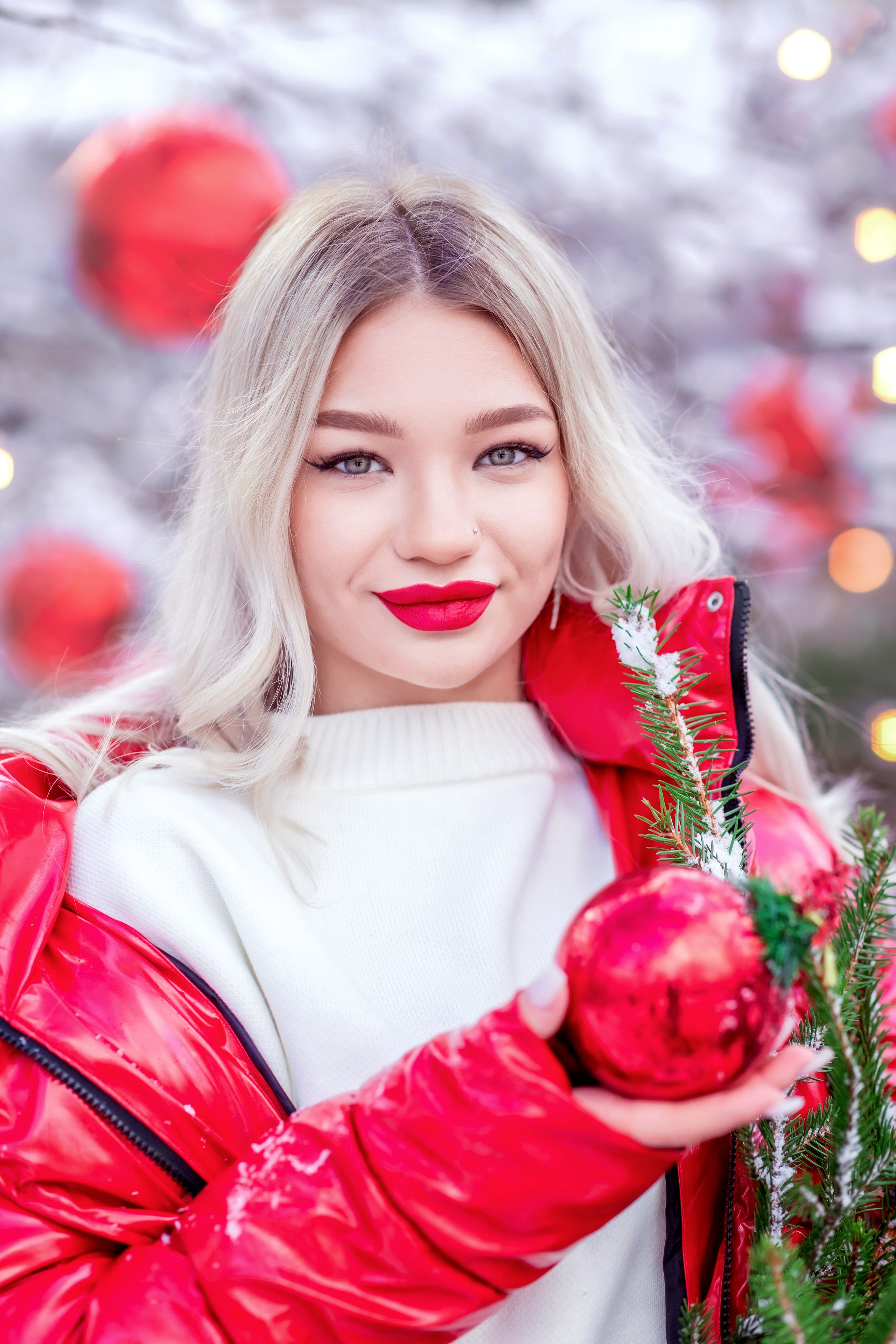 Фотопроект «Красные ШАРЫ». Фотограф Алина Лебедь