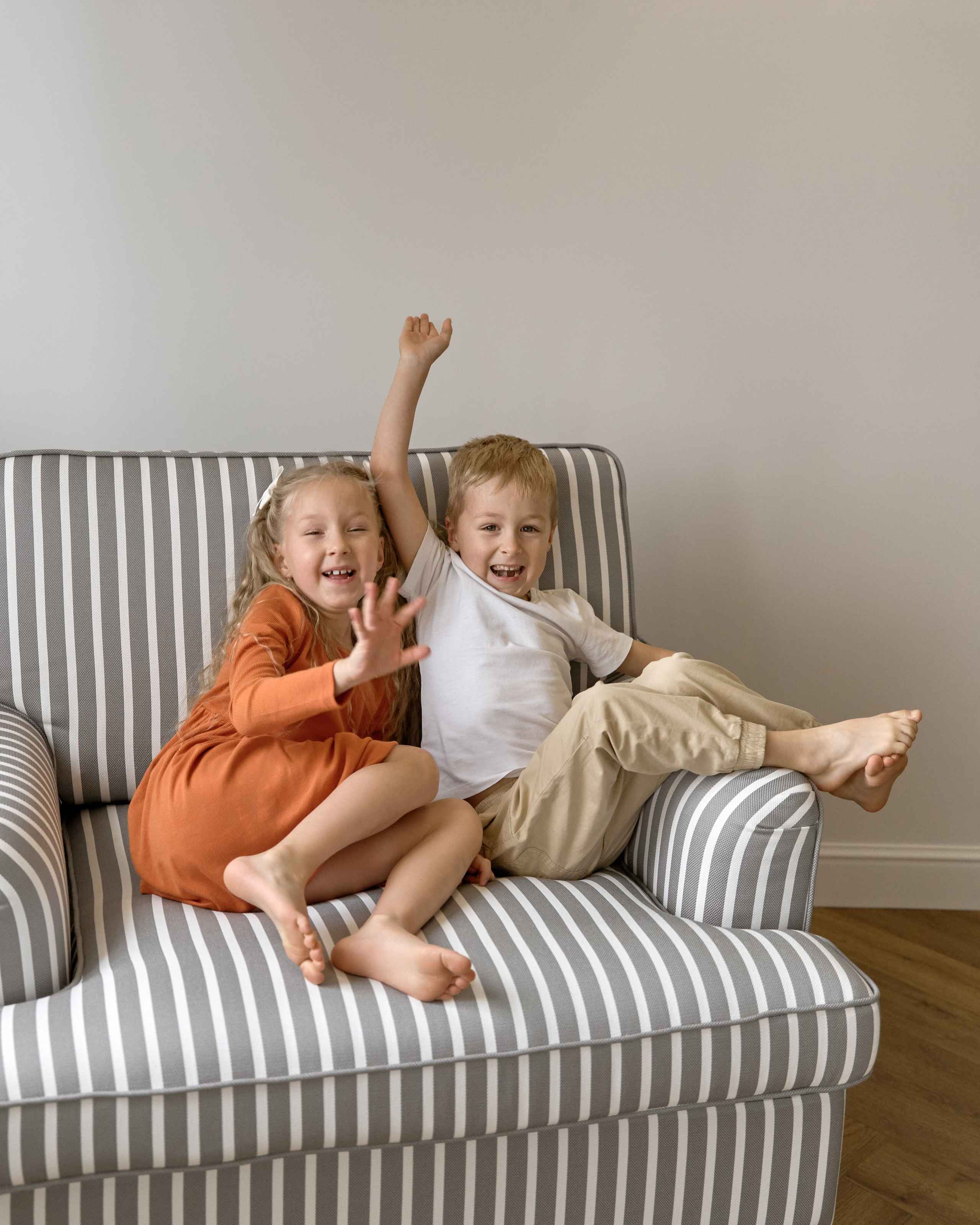 Семейная фотосьемка в фотостудии «Истории» зал «Апартаменты»