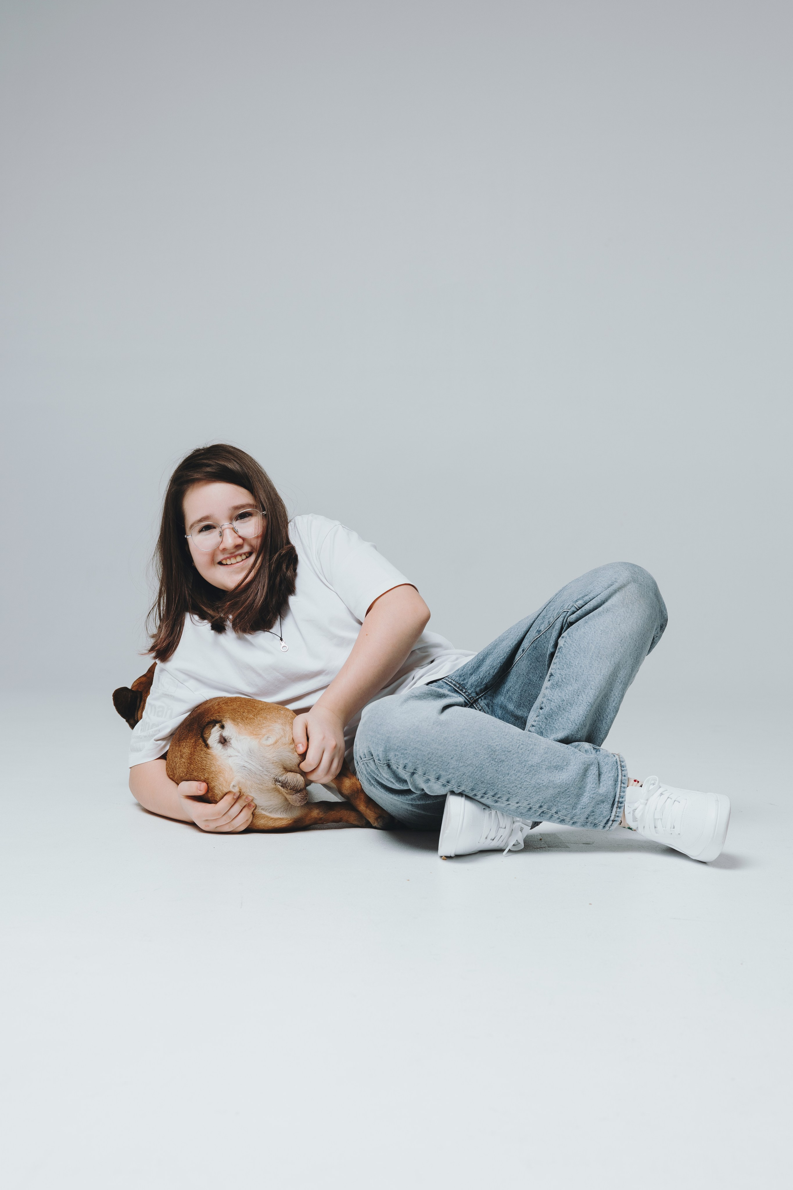 Анна, Юля, грогу и Винс. Фотограф — анималист Владивосток, Алина