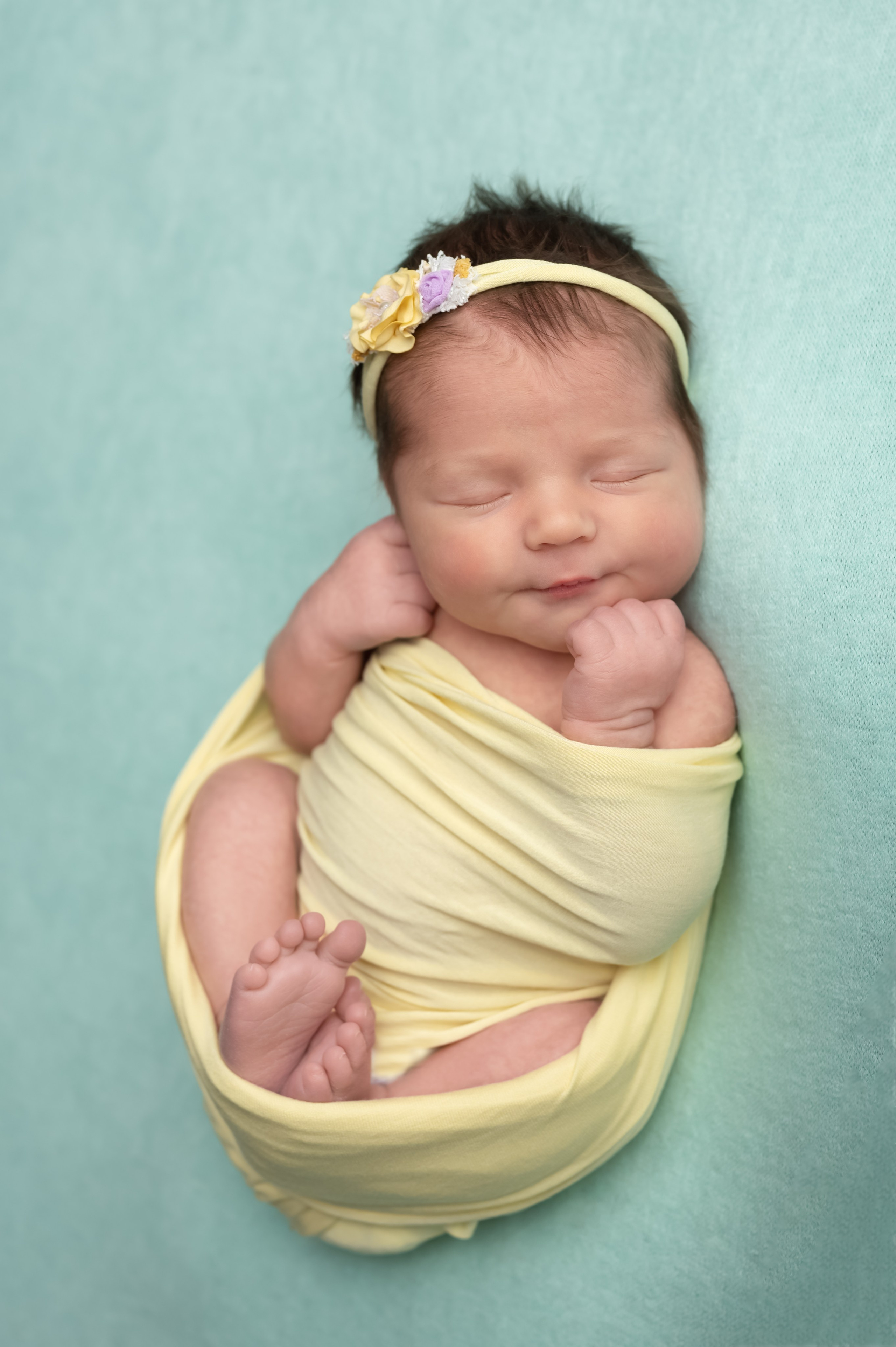 Классический ньюборн. Фотограф новорождённых Ольга Ушакова Москва