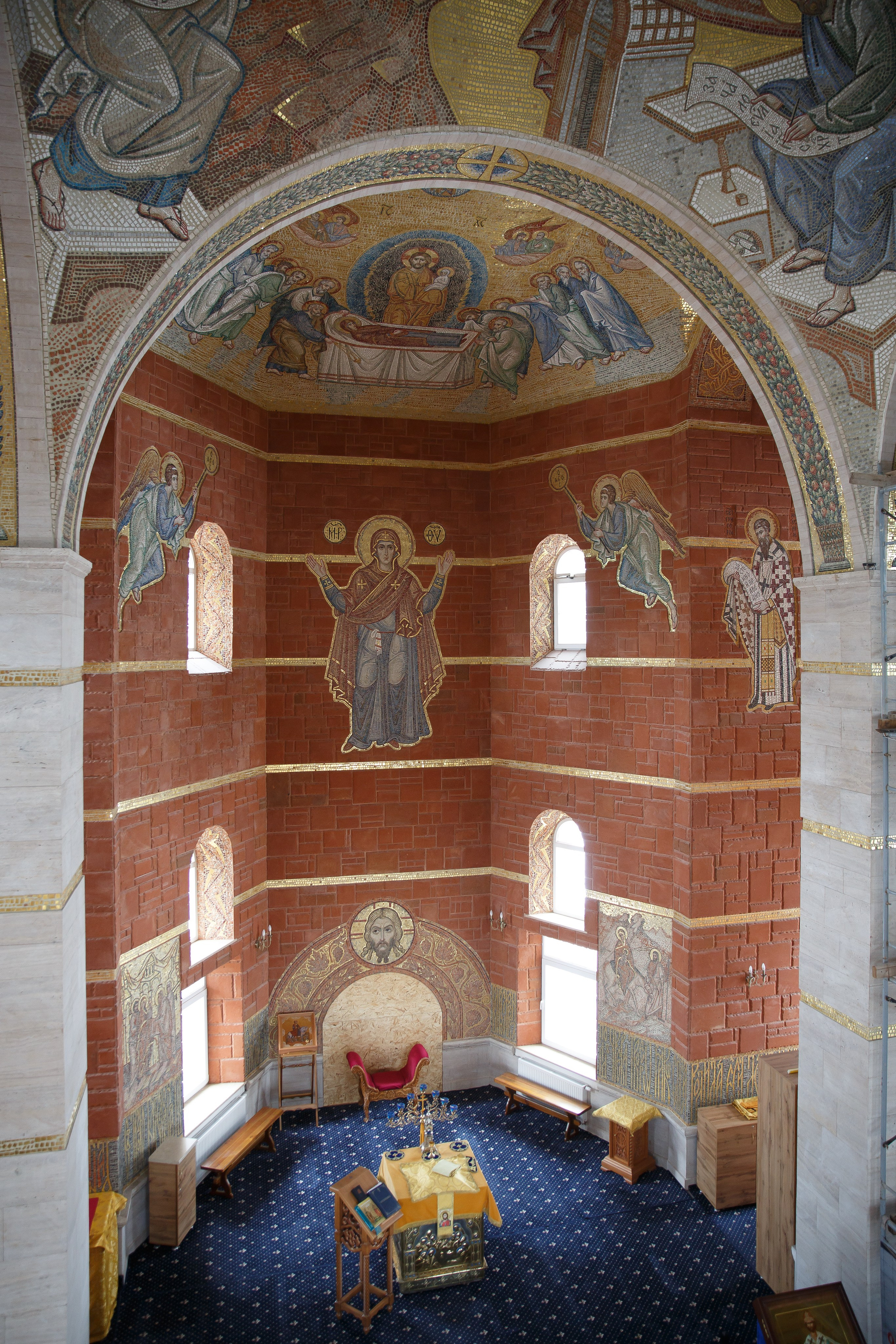 Успенский собор в монастыре Бештау. НИИКОРОВИН- мастерская мозаики и монументального искусства