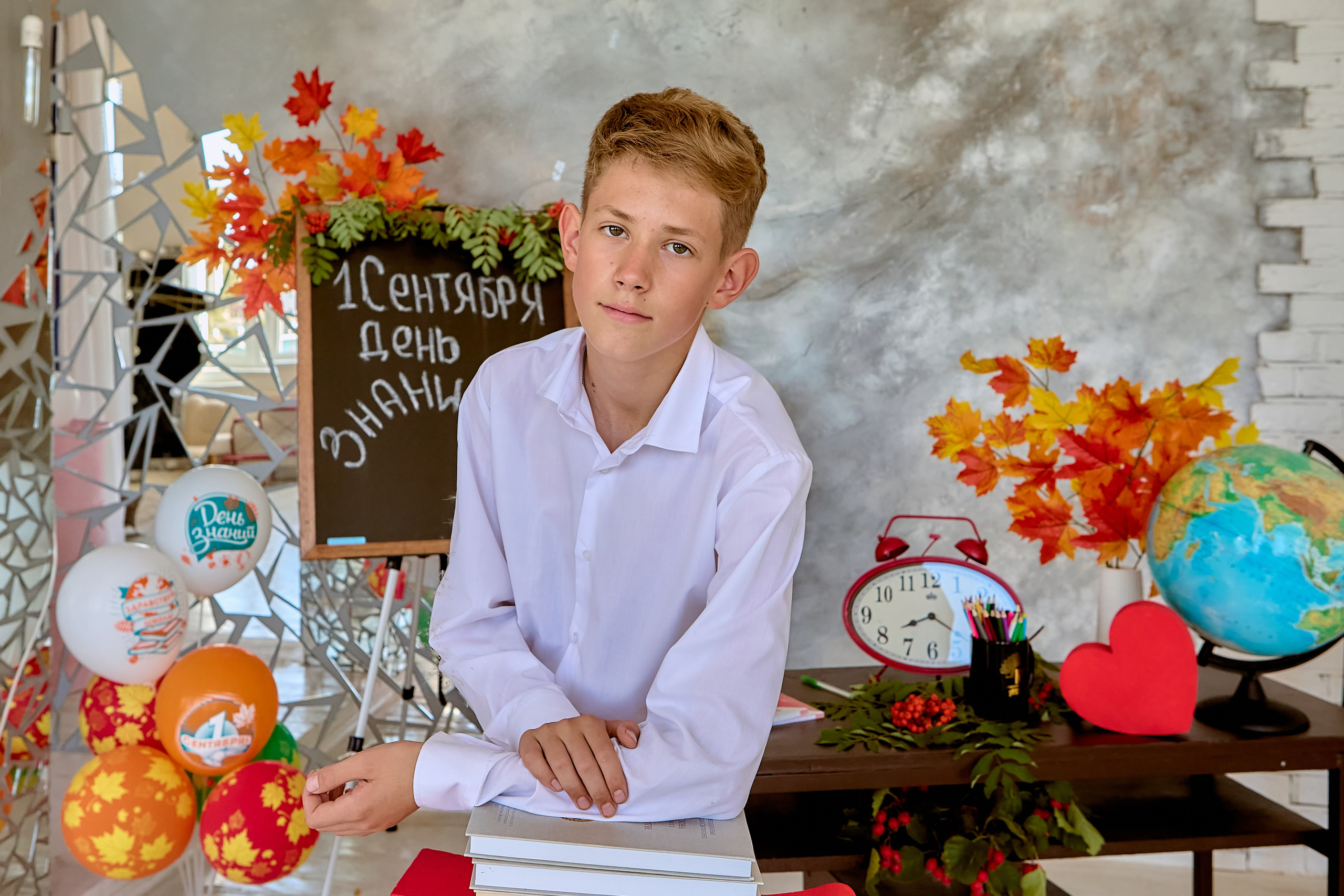 Творческая фотосессия в День Знаний