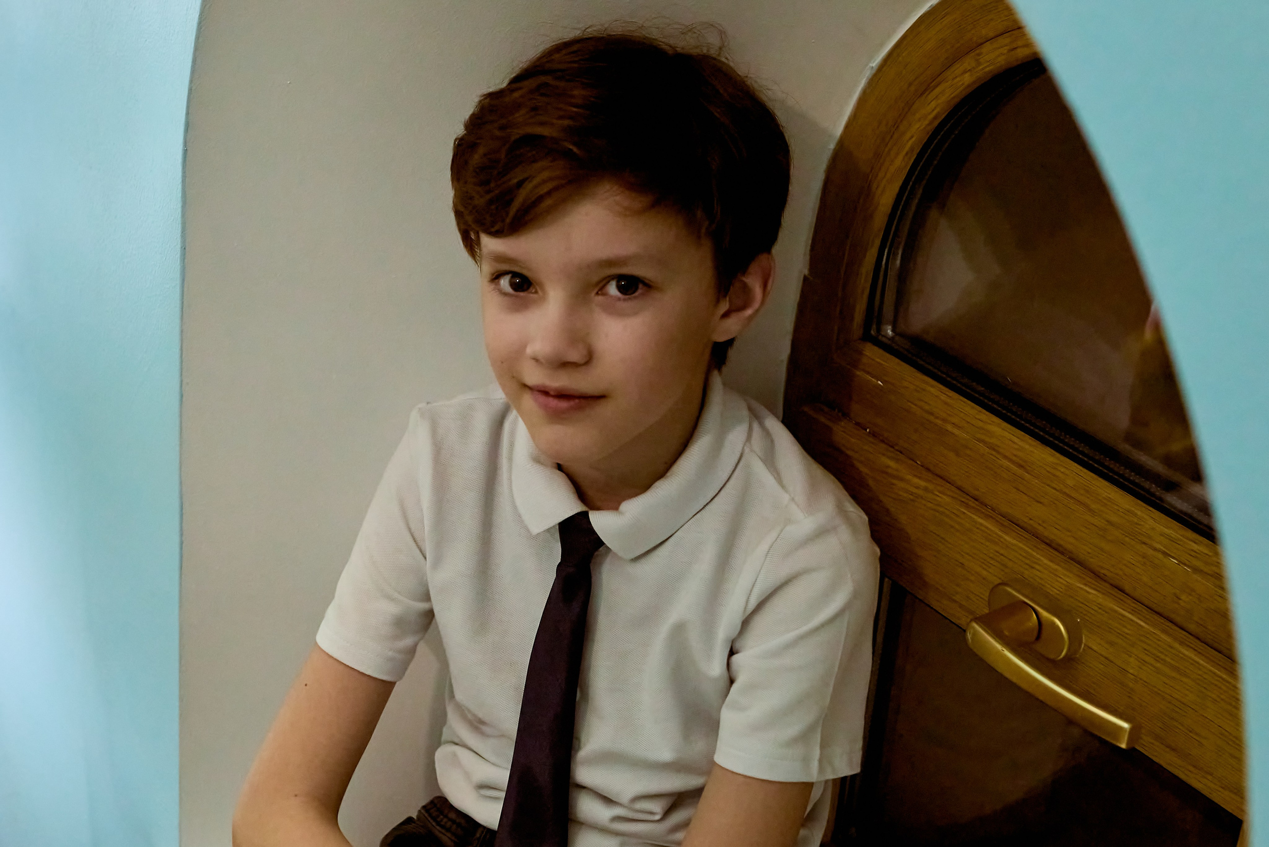 Детский портрет в Пасхальную Ночь. Фото Николай Голованов