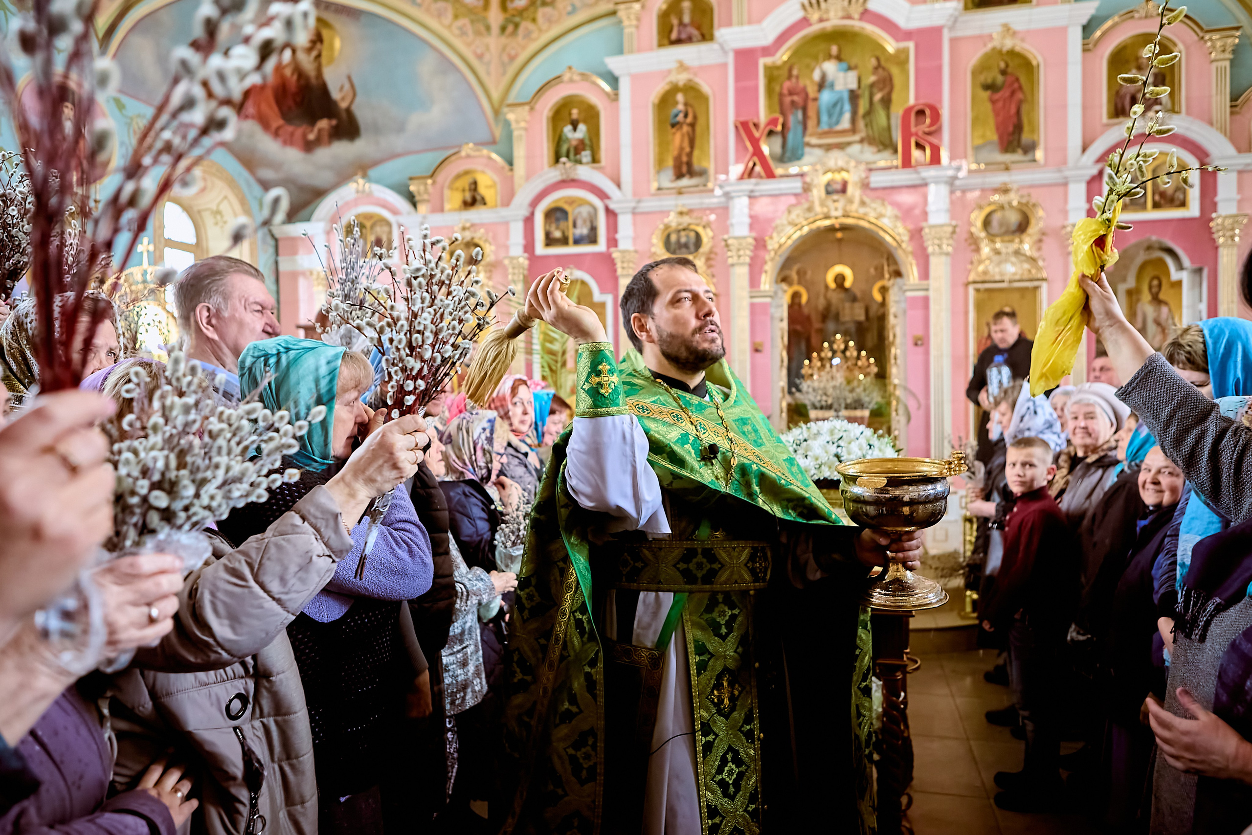 Вход Господень в Иерусалим вербное воскресение
