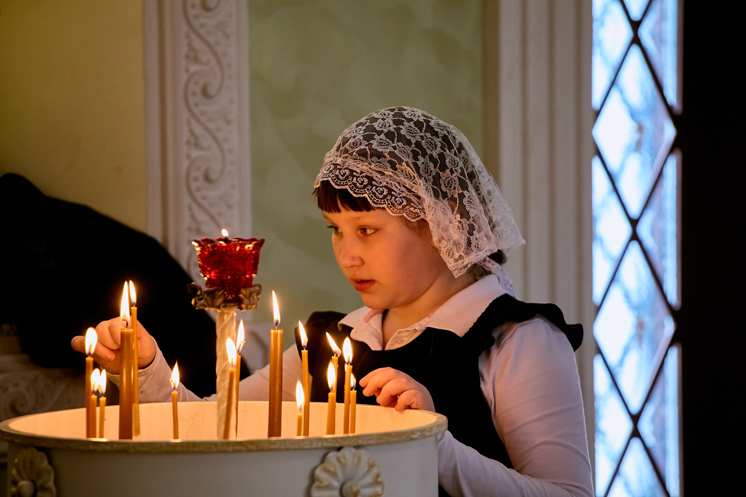 Лица Храма Детский Портрет в Храме