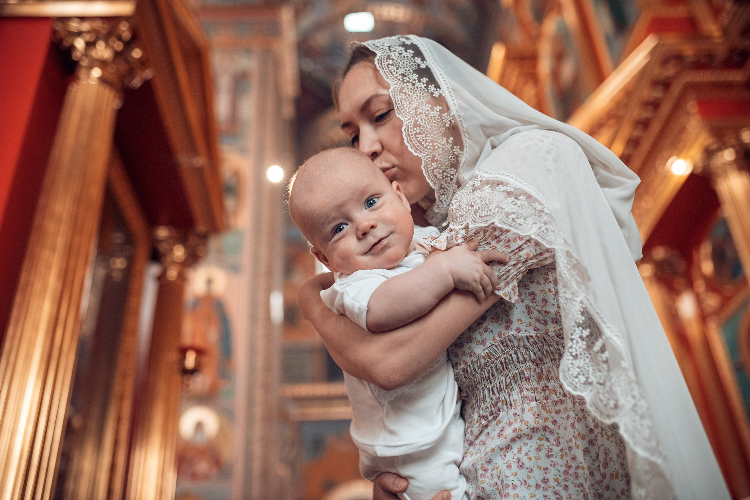 Крещение Леонида. Екатерина Крапивина фотограф церковных Таинств в Нижний Новгороде
