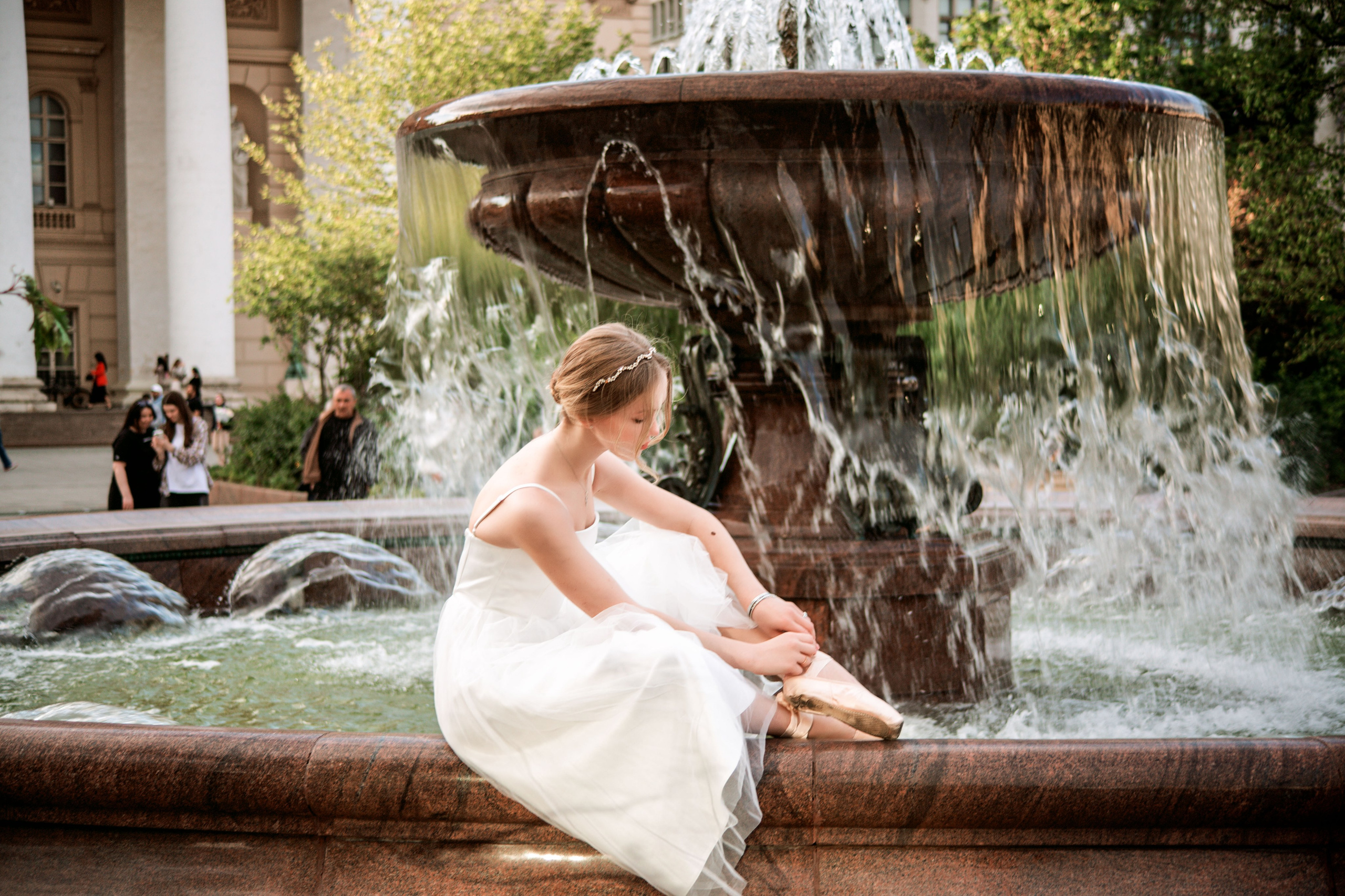 Прогулка балерины. Семейный и детский фотограф в Москве Ольга Кривенцова