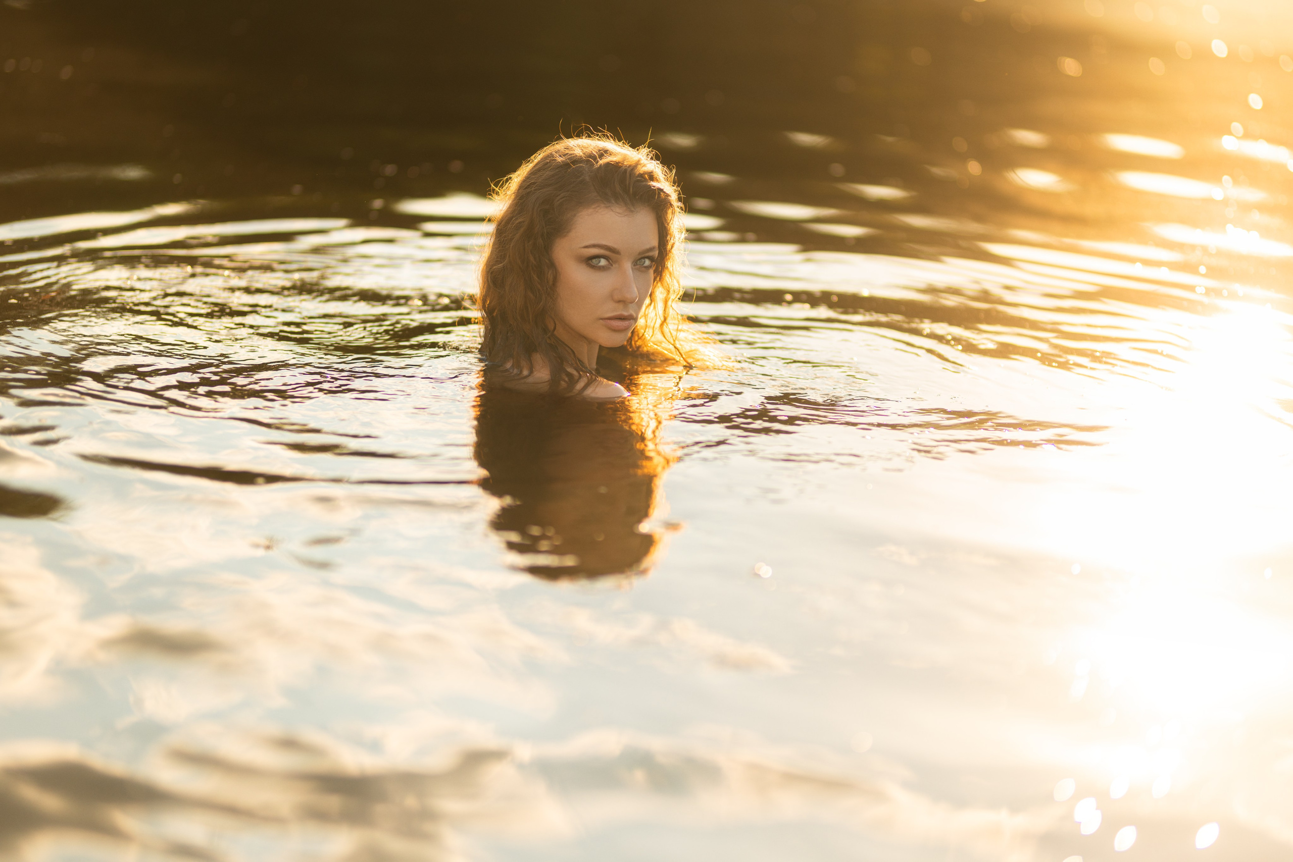 Съемка с Дианой у водоема на базе отдыха в формате для «себя». Дмитрий Шульгин, портретный фотограф в Воронеже