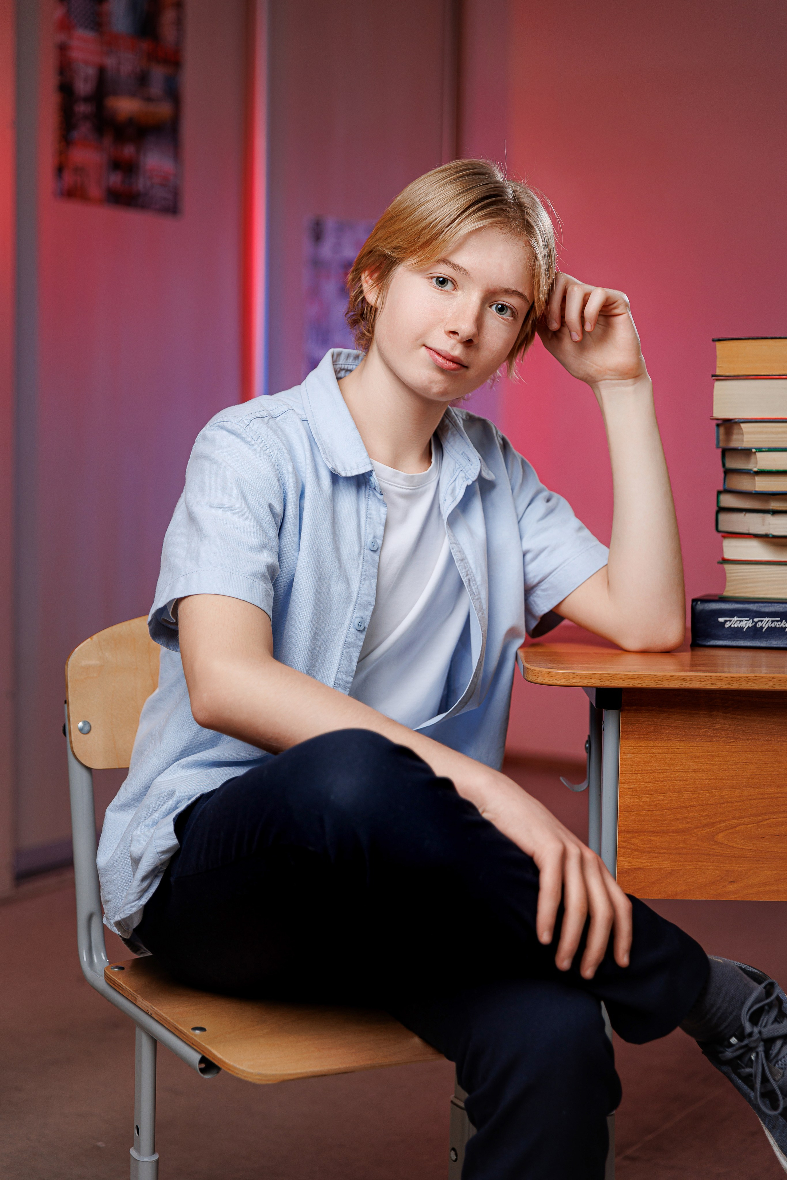 Портреты с цветной подстветкой. Семейный и детский фотограф Комина Елена, Власиха, Одинцово