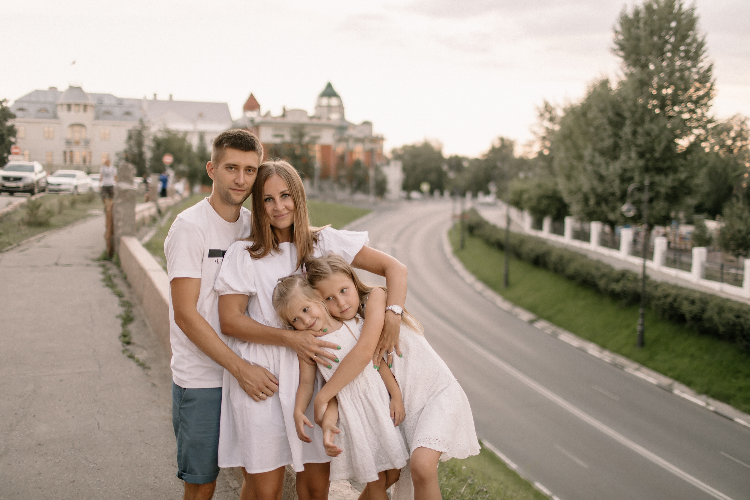 Ivan, Anna & daughters. Фотограф Ксения Дзюбак Самара-Москва