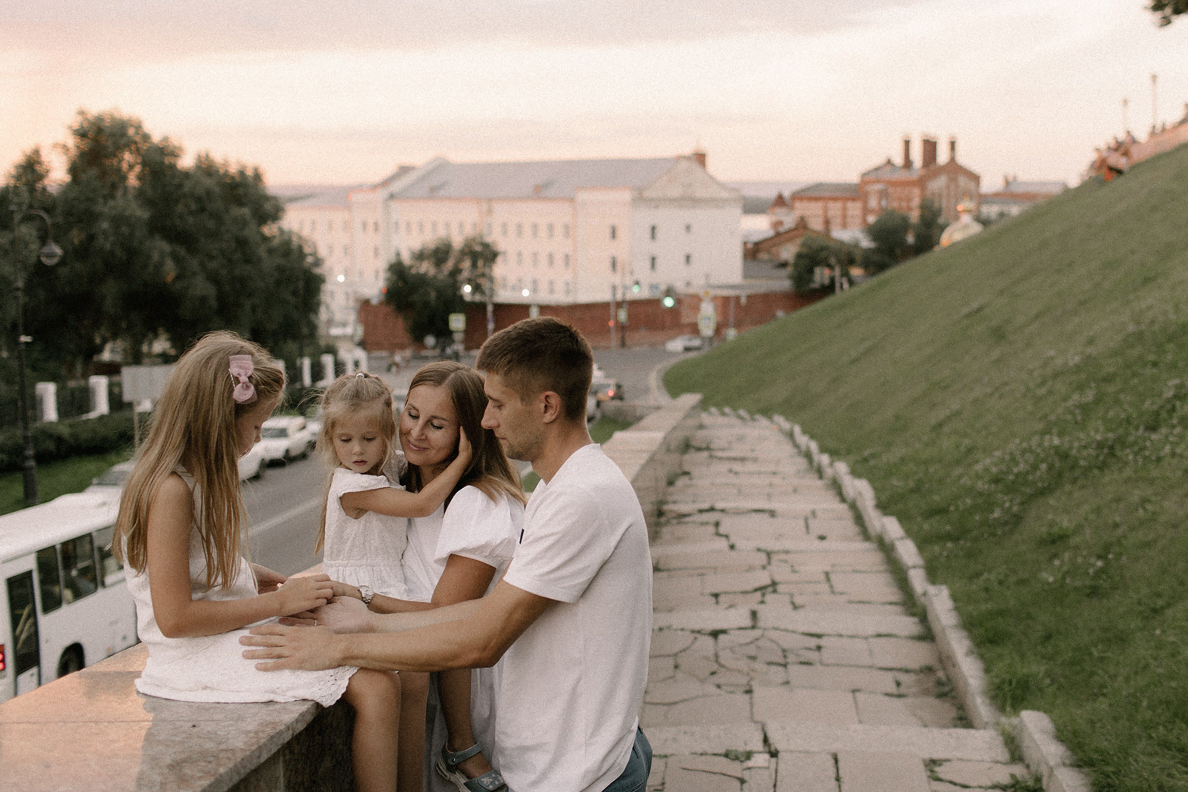 Ivan, Anna & daughters. Фотограф Ксения Дзюбак Самара-Москва