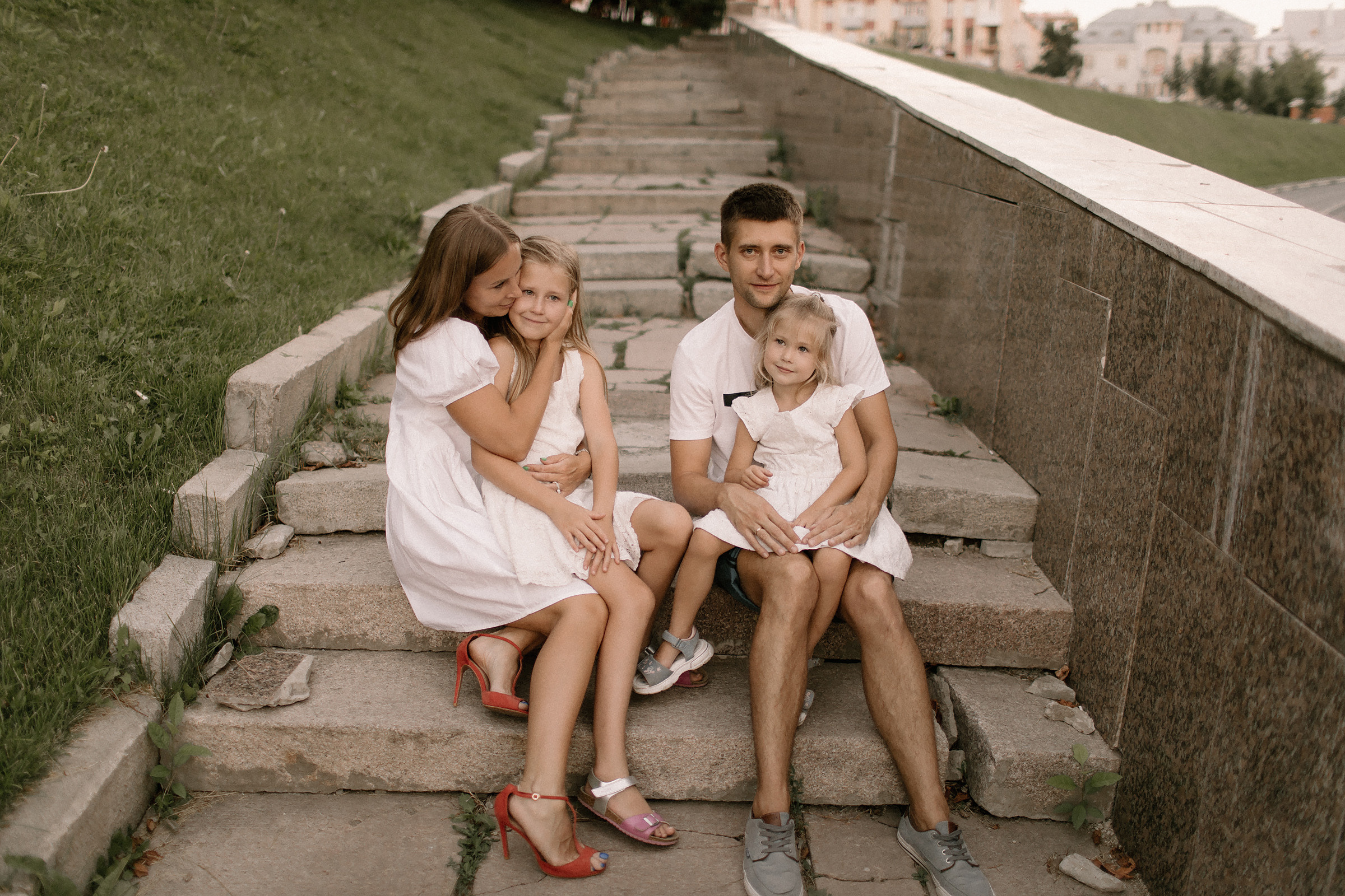 Ivan, Anna & daughters. Фотограф Ксения Дзюбак Самара-Москва