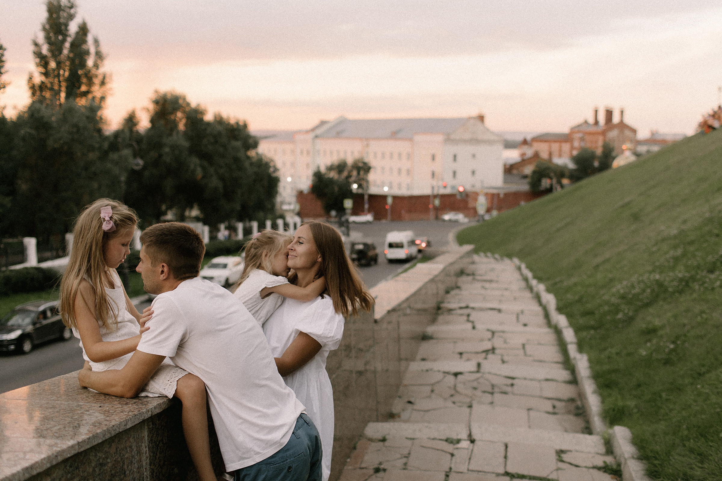 Ivan, Anna & daughters. Фотограф Ксения Дзюбак Самара-Москва