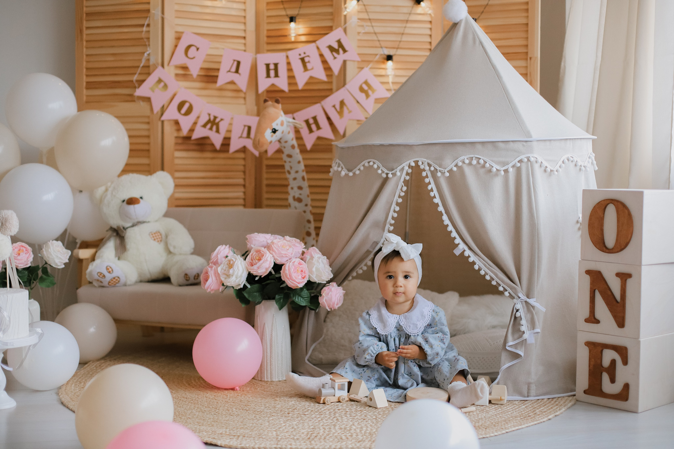 Годик Амелии. Свадебный, семейный и детский фотограф в Люберцах Зайцева Анастасия