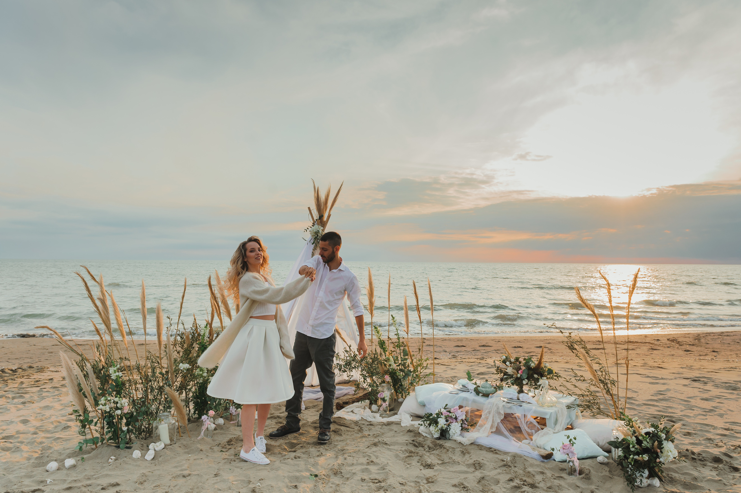 Римские закаты. Италия. Семейный фотограф Ульяна Вишнякова