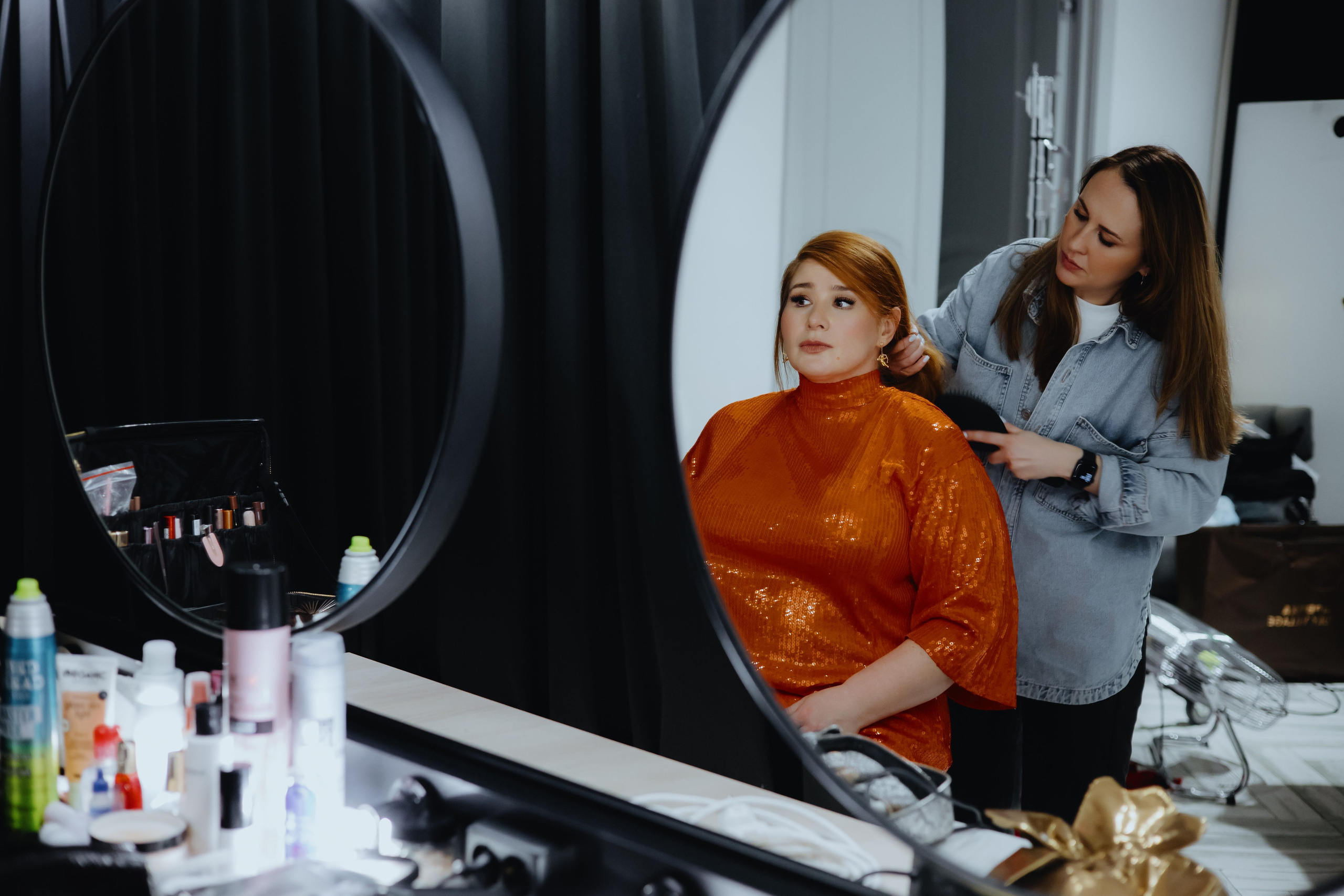 Backstage для журнала «Караван историй» с Юлией Куварзиной. Фотограф в Москве и Санкт-Петербурге Дарина