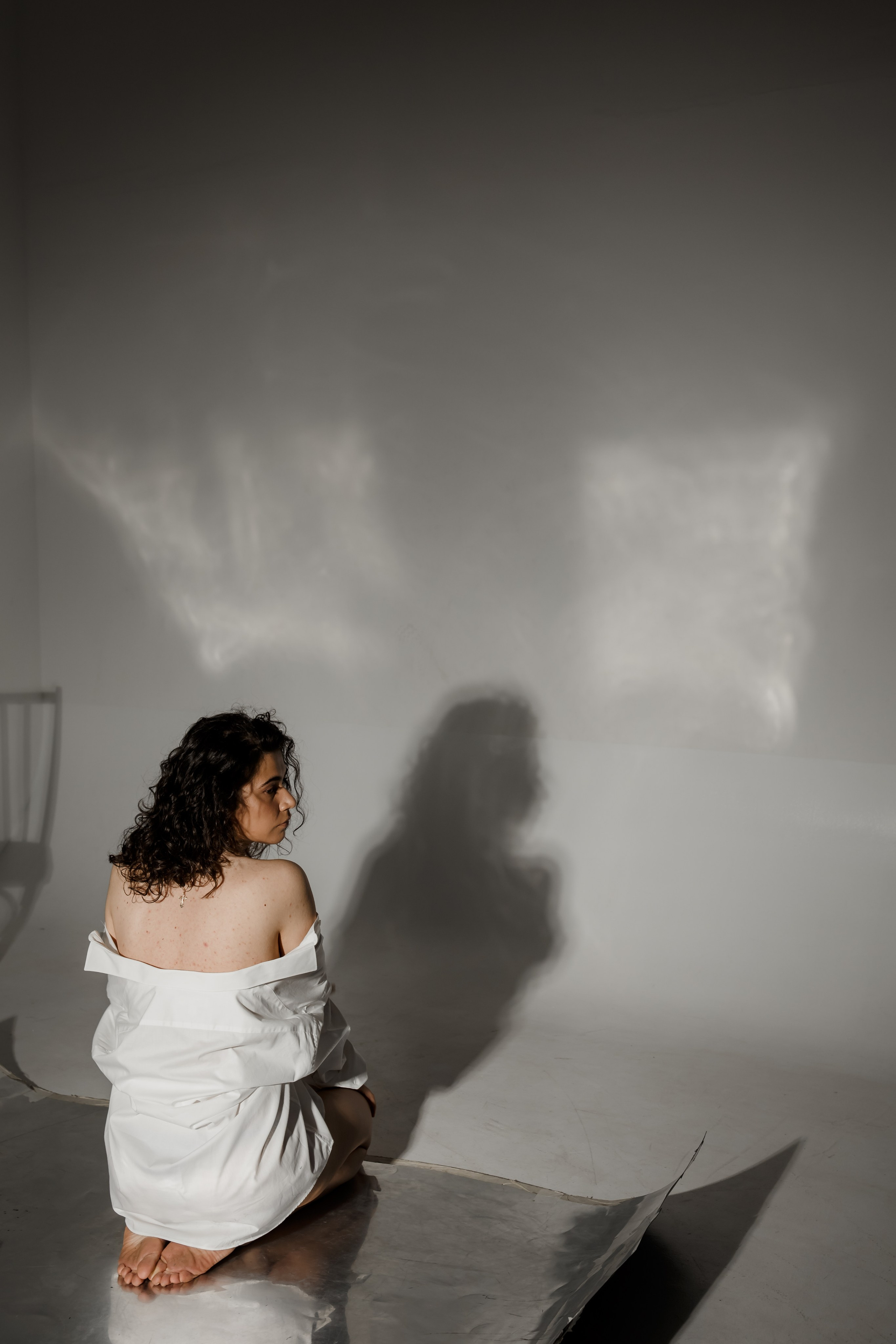 Фотосессия в студии «Классическая женственность». Портретный и свадебный фотограф Алла Карени Москва