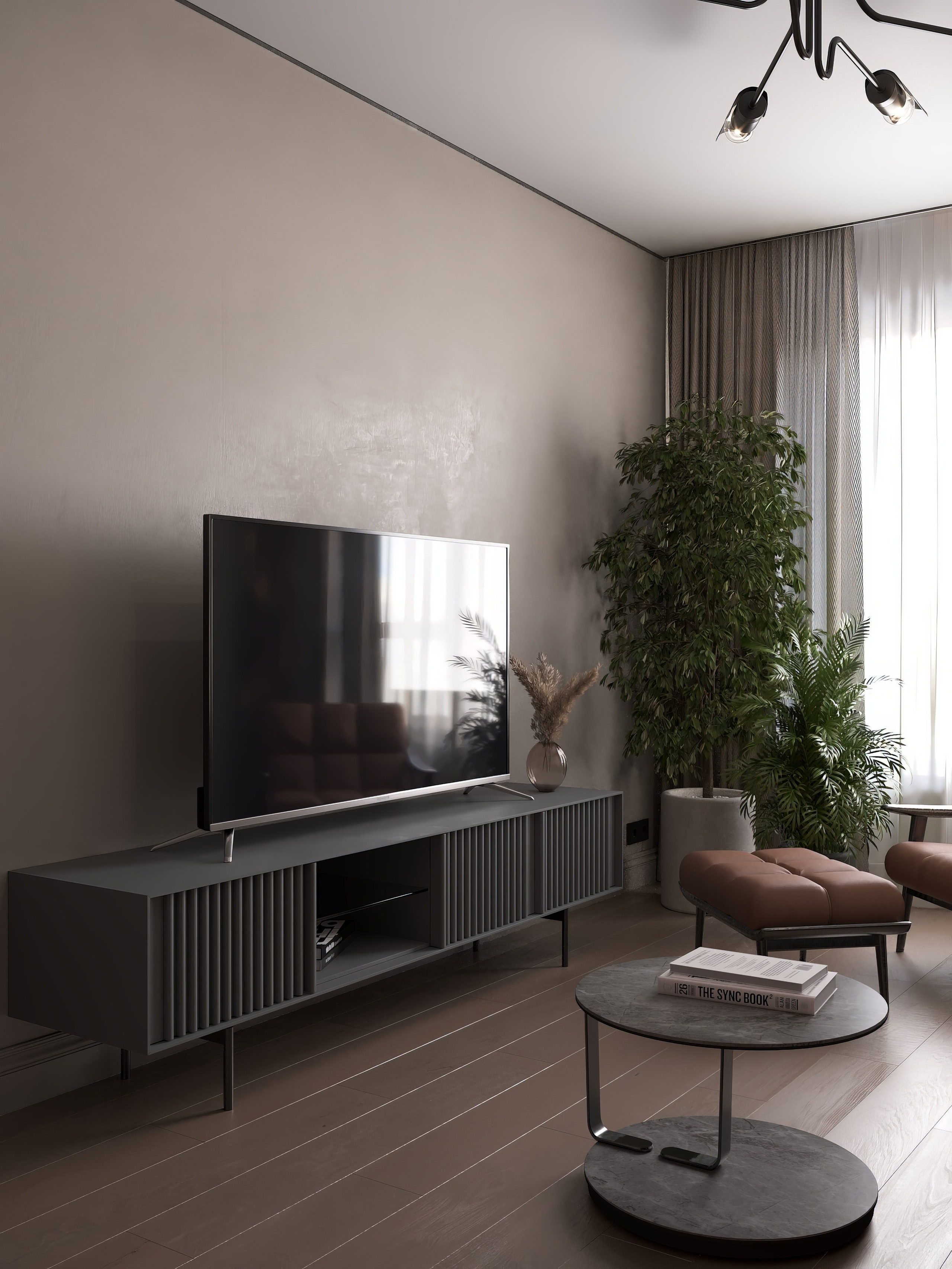 ЖК Ньютон 123 м². БК студия дизайна интерьера