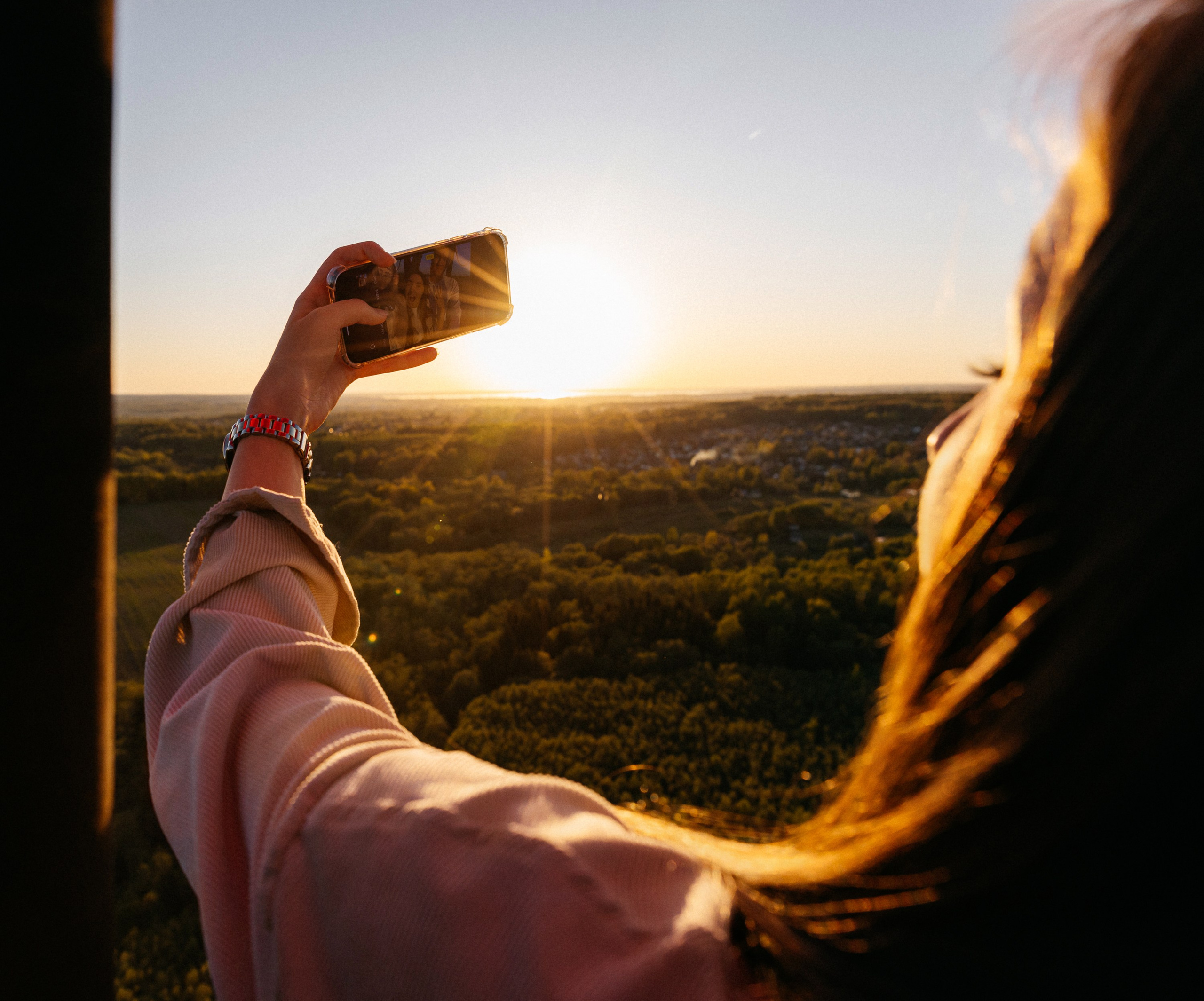 Полет на воздушном шаре. Свадебный фотограф Дмитрий Воробьев Ярославль