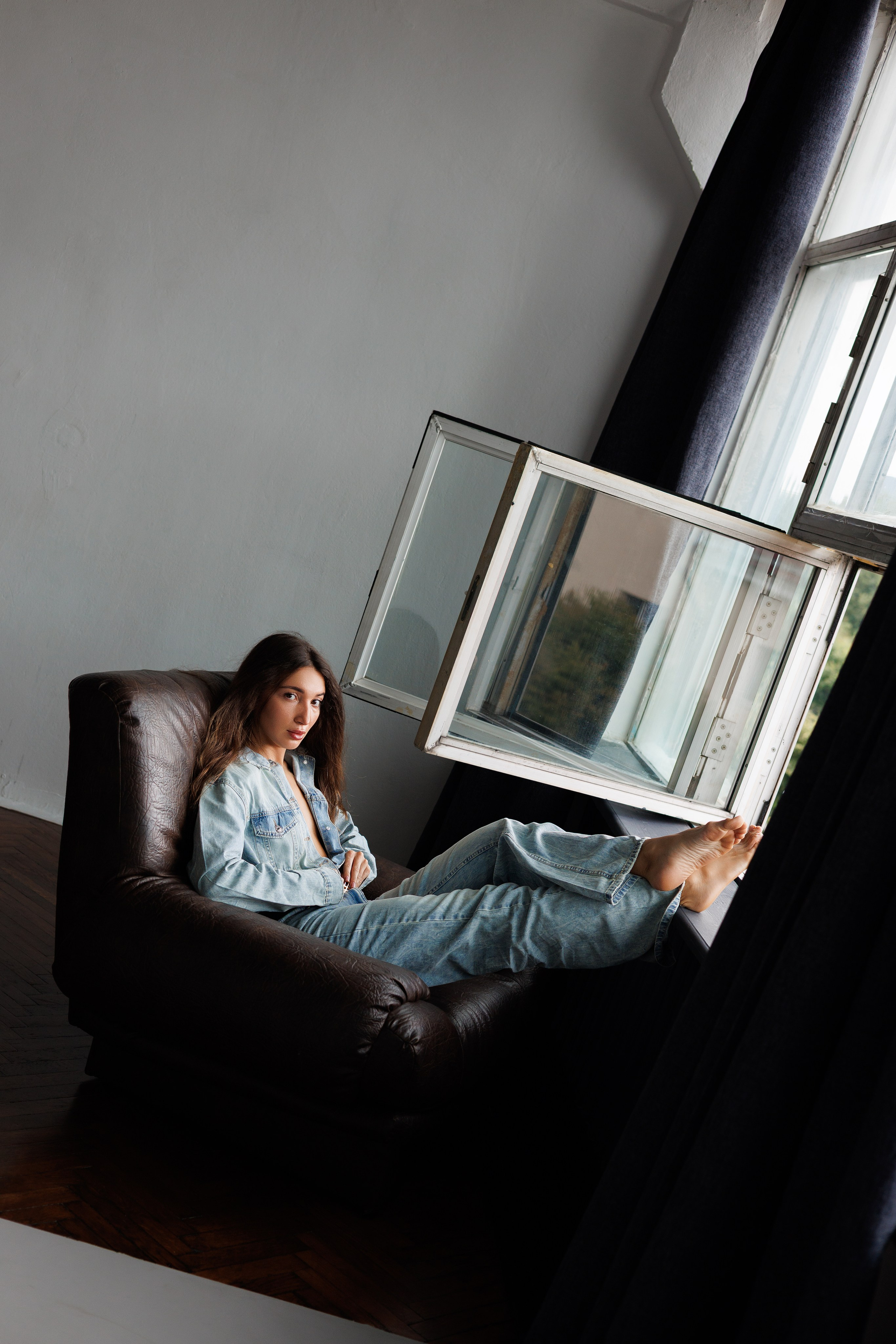 Женский портрет в студии. Фотограф Минск