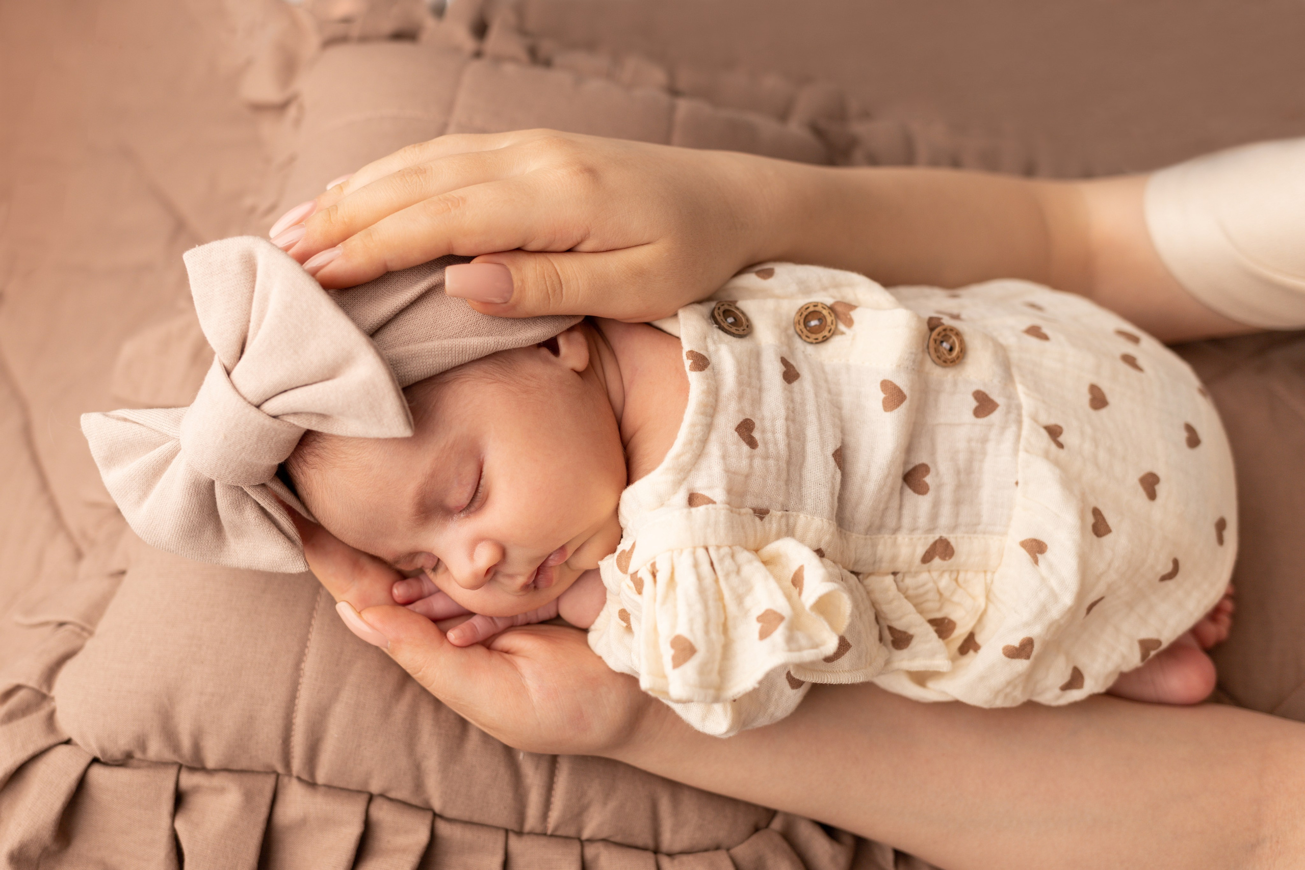 Фотосессия новорожденного в натуральном стиле. Фотограф новорожденных, детский фотограф в г. Оренбурге Екатерина Козлова
