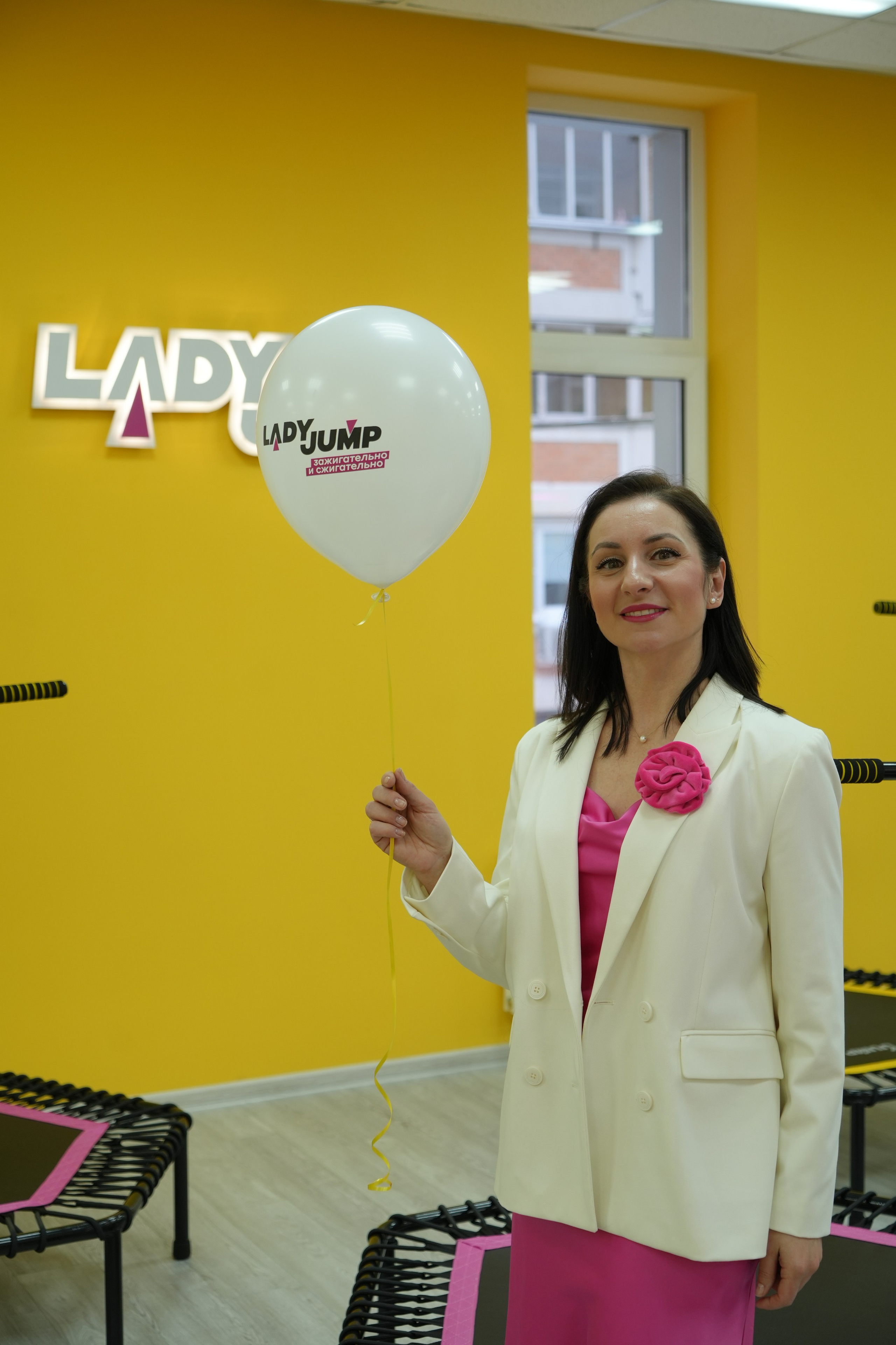 Открытие батутного центра «Lady Jump». Видеограф и Фотограф в Москве