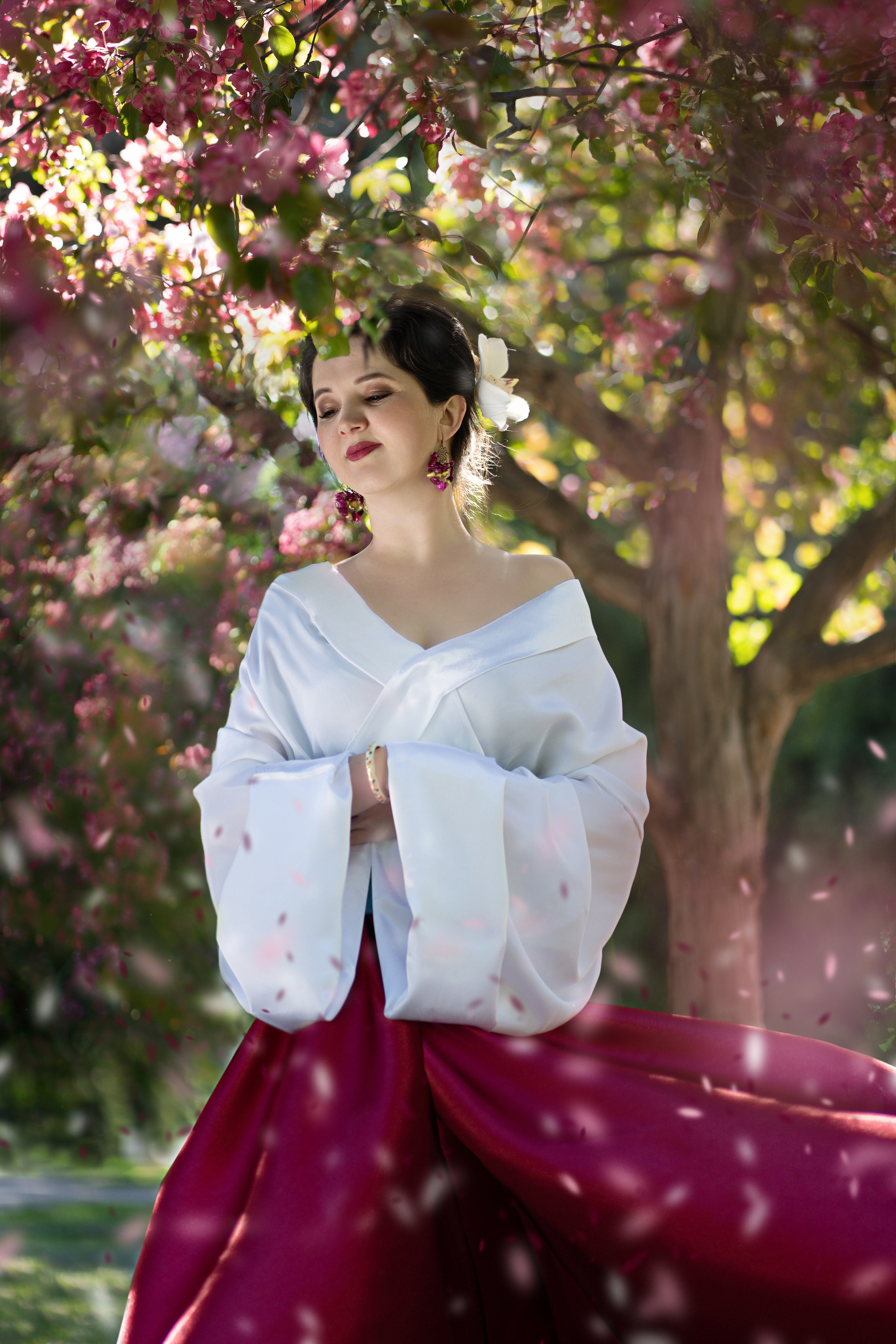 Песня Сакуры. Профессиональный ретушер Алия Султанова