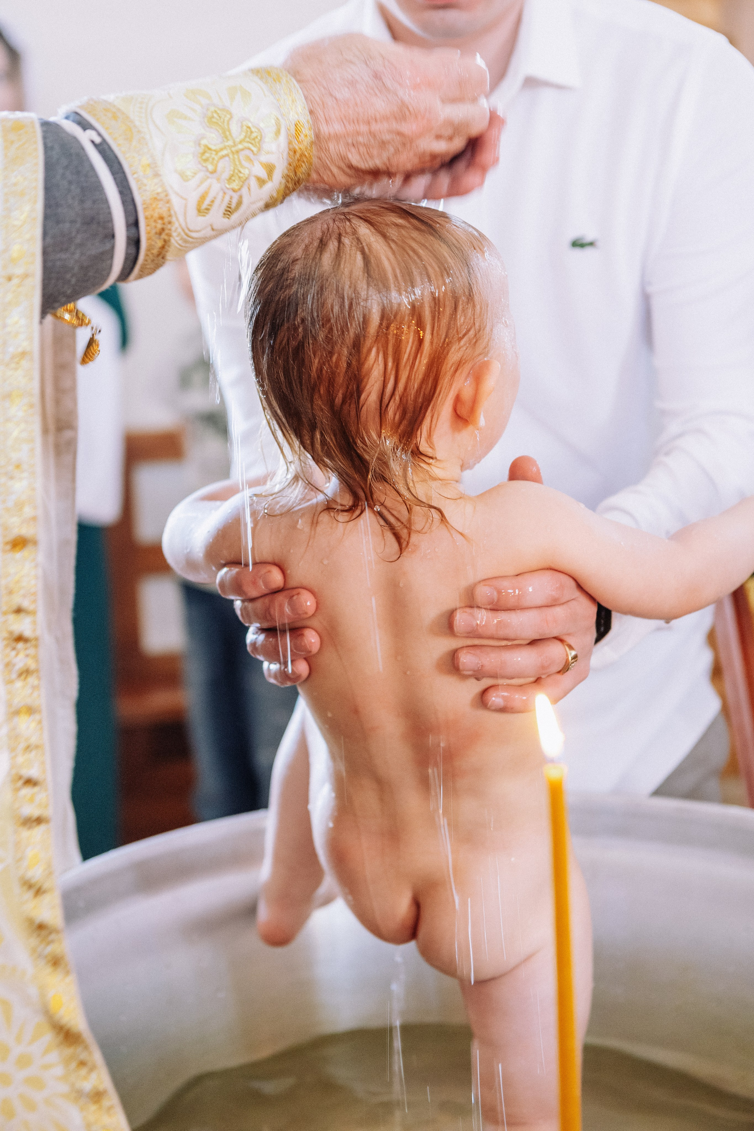 Крещение Артема и Полины. Фотограф в Курске Смирнов Евгений