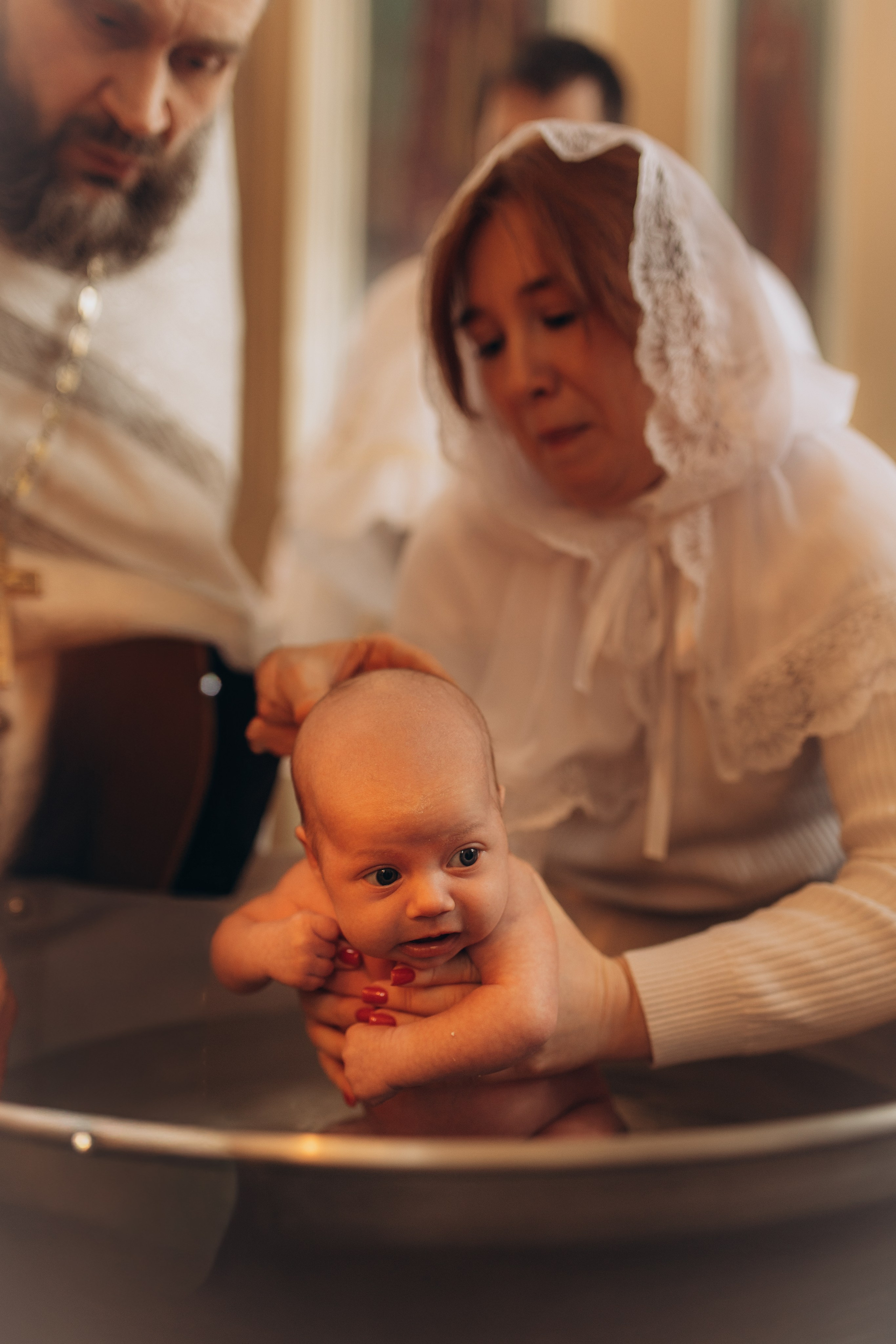 Таинство крещения Таисии. Фотограф Юлия Хакимова / Казань/ Чистополь