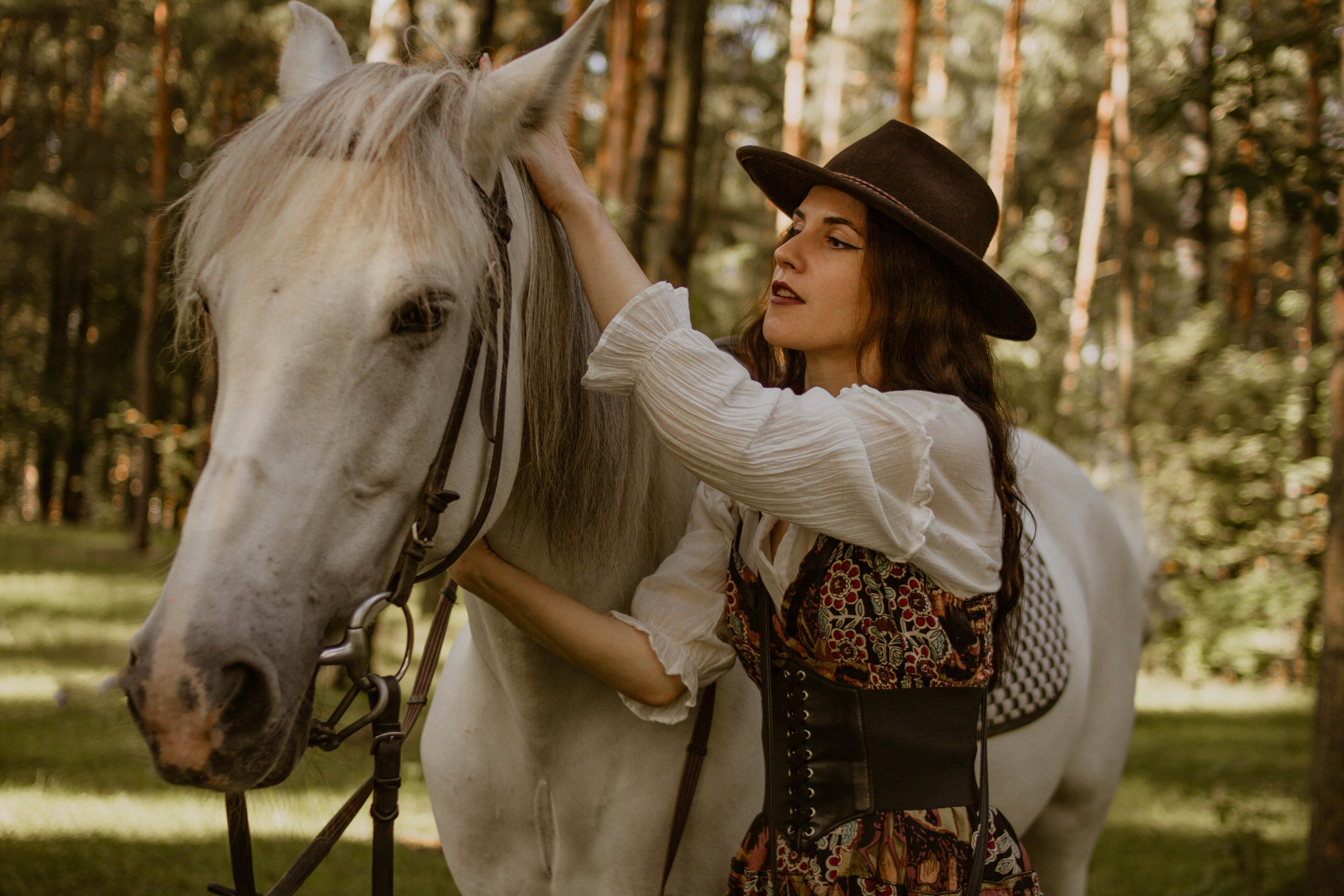 С лошадкой. Создадим шедевр? Виталина и её фотоискусство