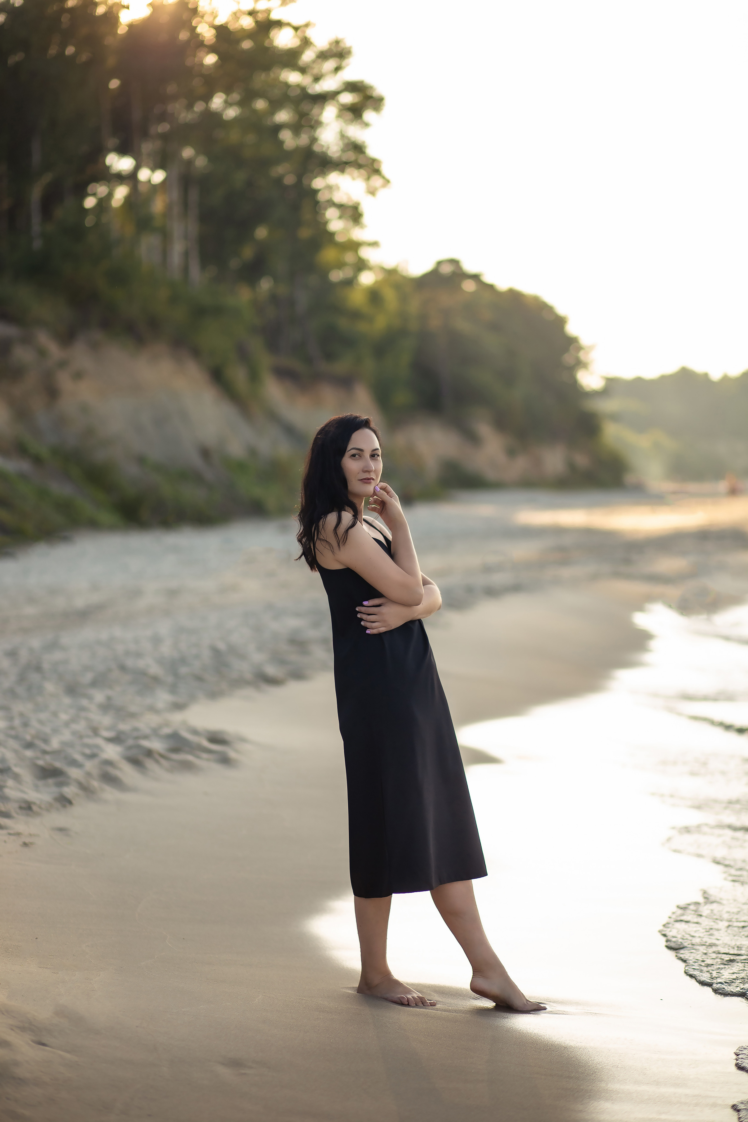 Маша. Закат в Куликово. Фотограф в Калининграде Решетникова Алина