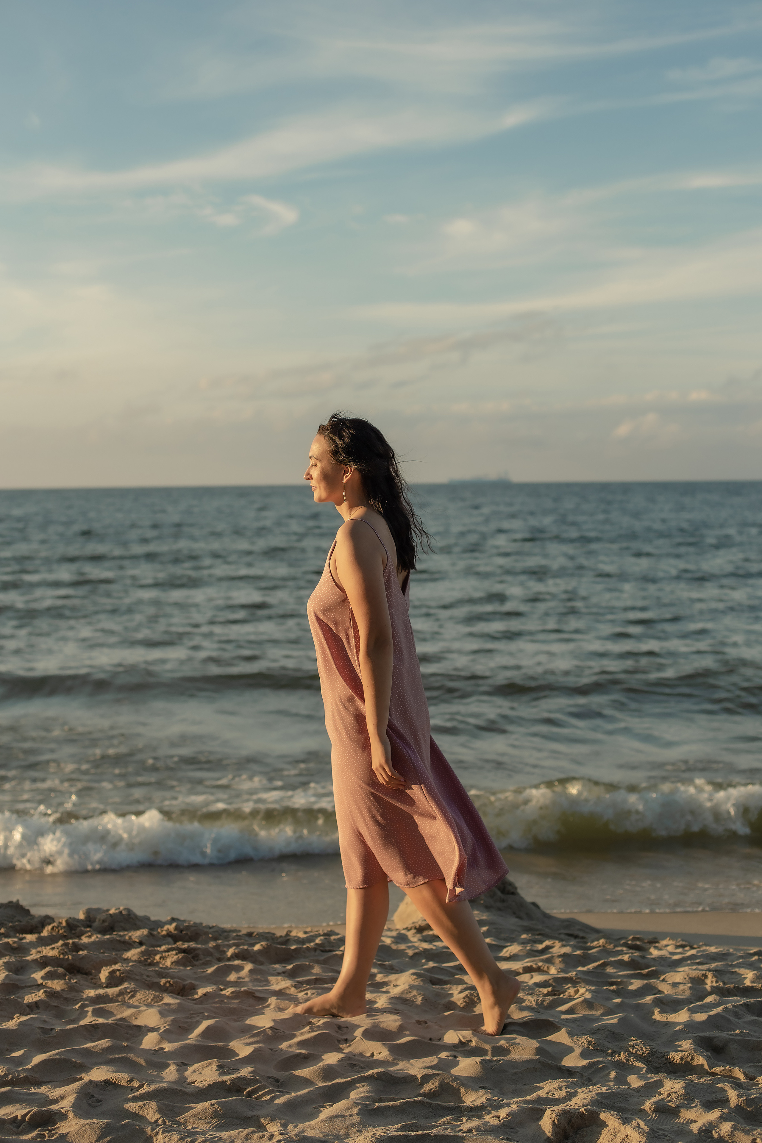 Маша. Закат в Куликово. Фотограф в Калининграде Решетникова Алина