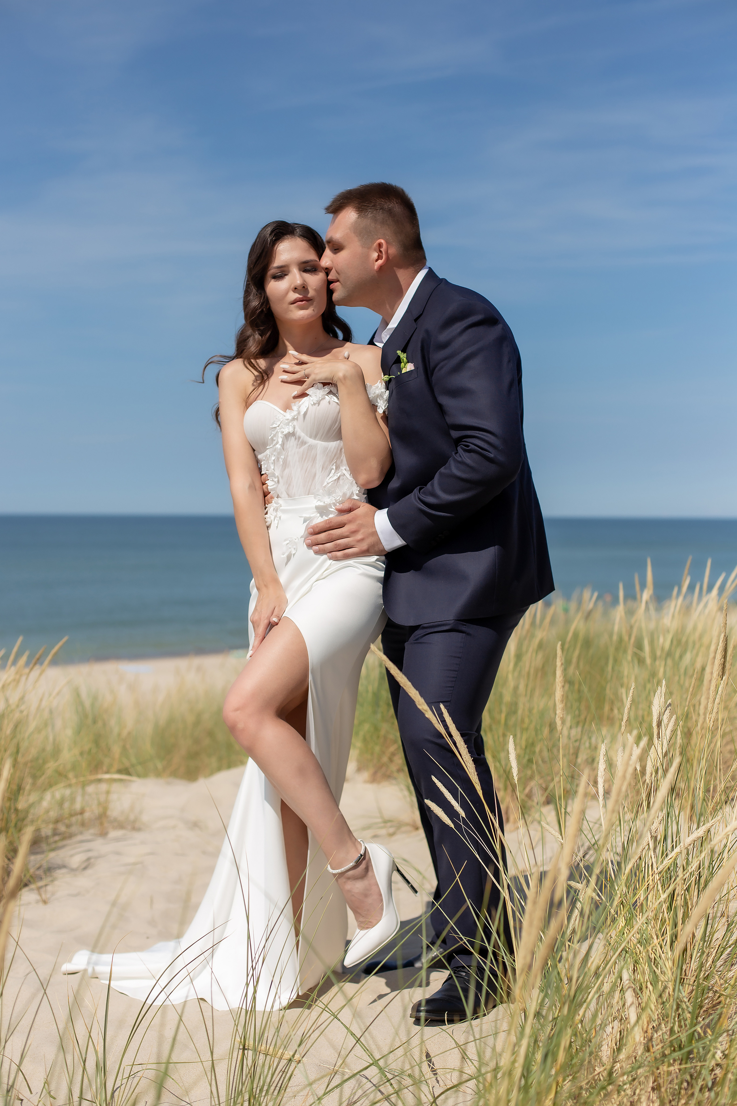 Сергей и Александра. Куршская Коса. Фотограф в Калининграде Решетникова Алина