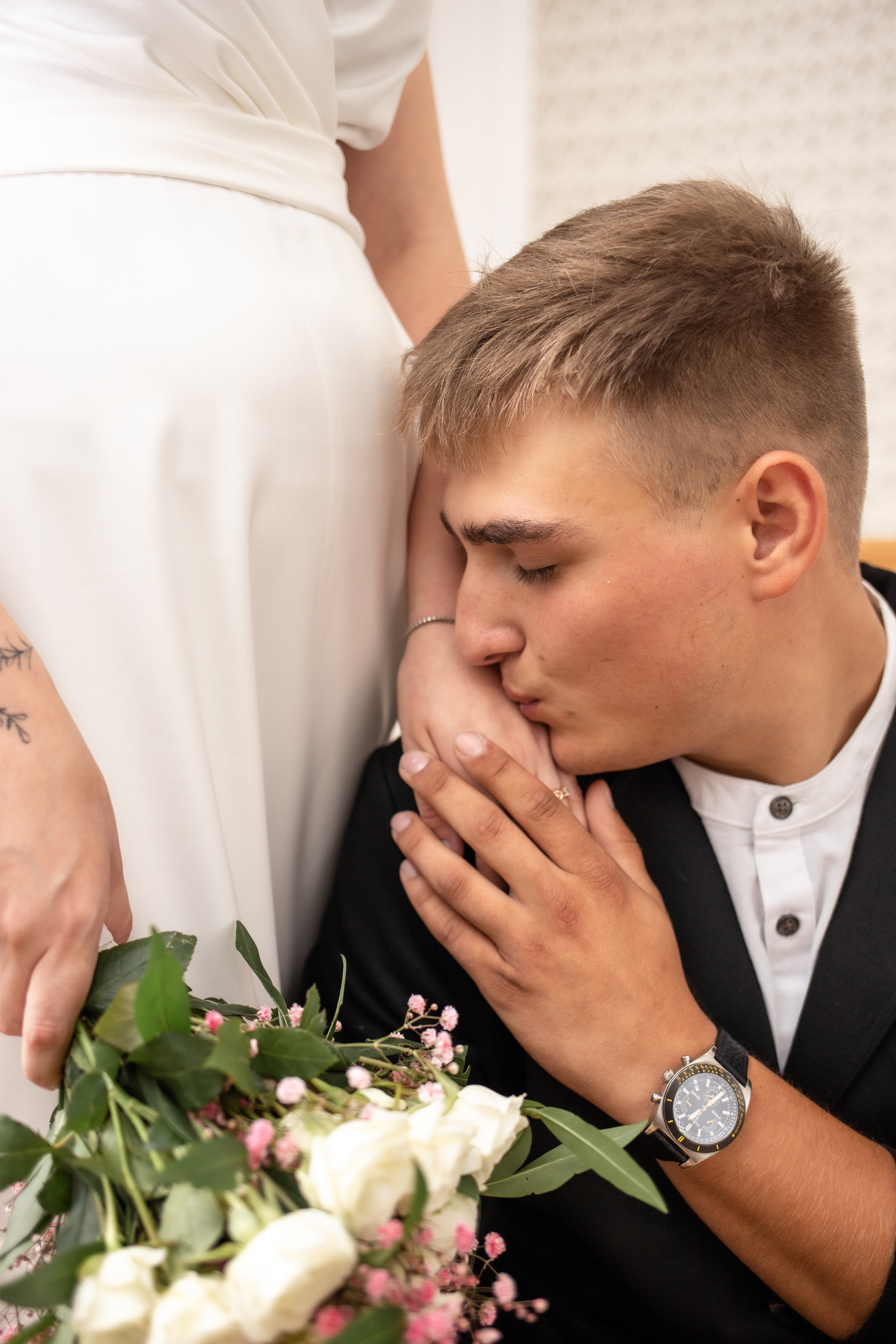 Эвелина и Георгий. В загсе. Фотограф в Калининграде Решетникова Алина