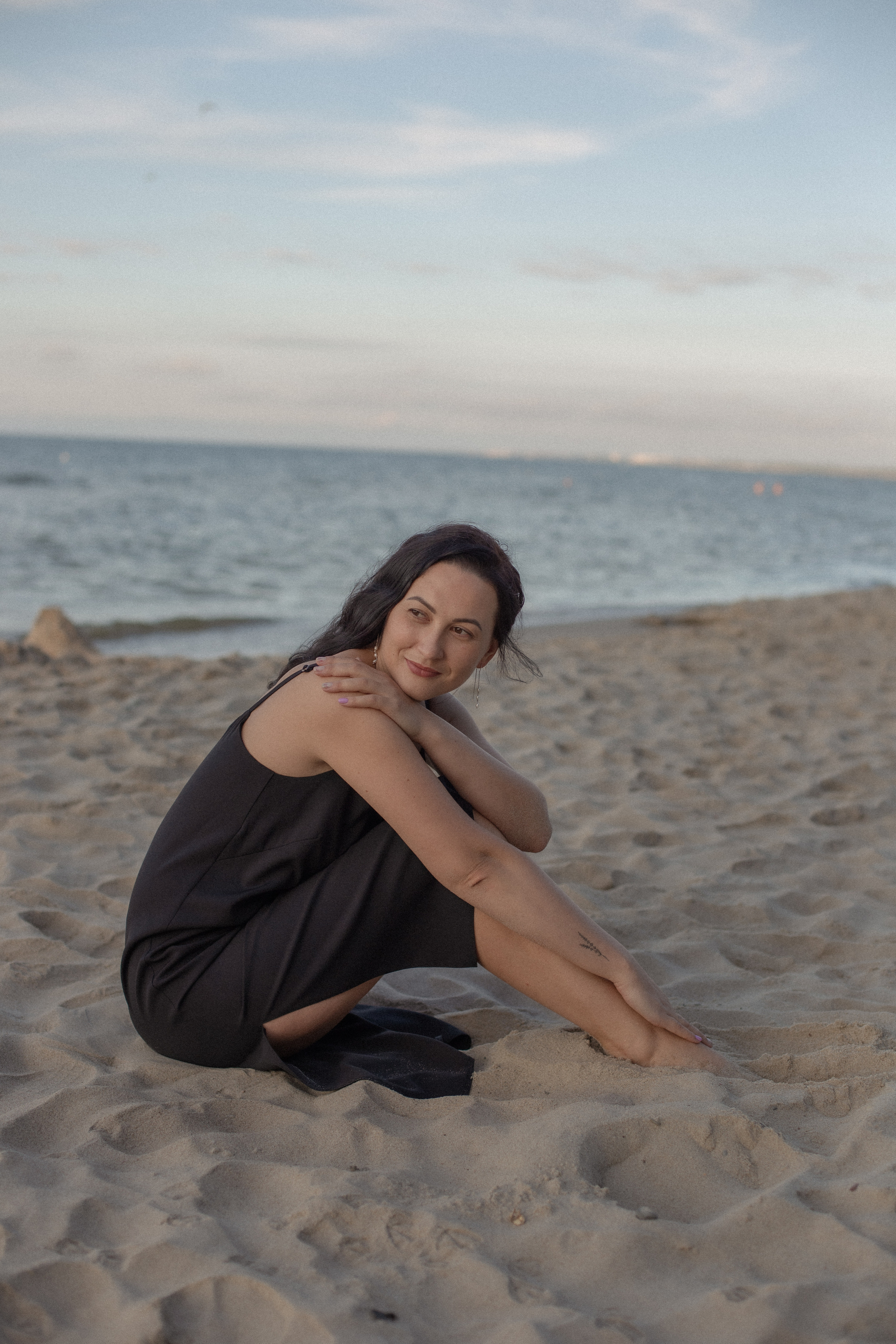 Маша. Закат в Куликово. Фотограф в Калининграде Решетникова Алина