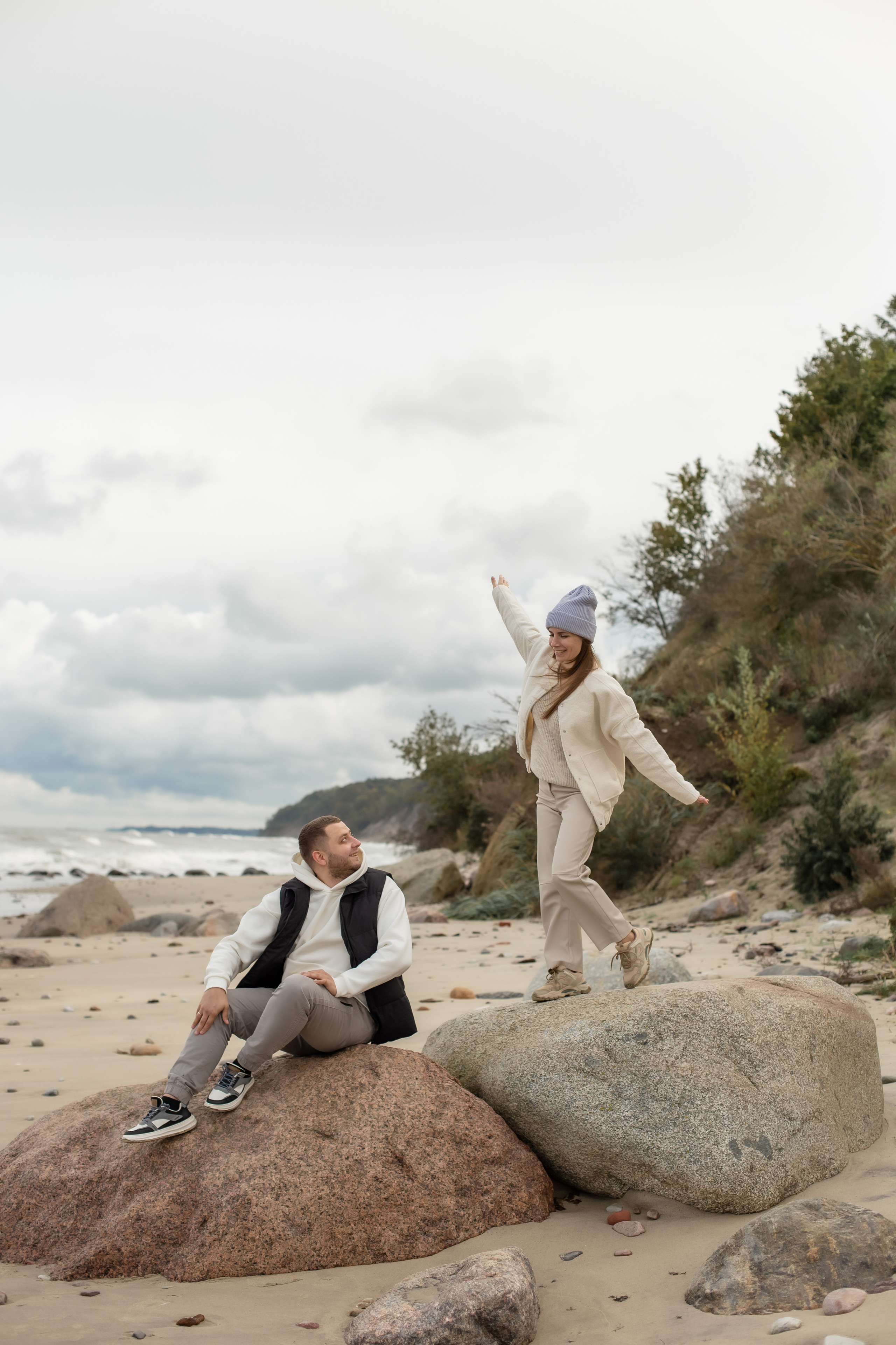 Инна и Дима. Филинская бухта. Фотограф в Калининграде Решетникова Алина