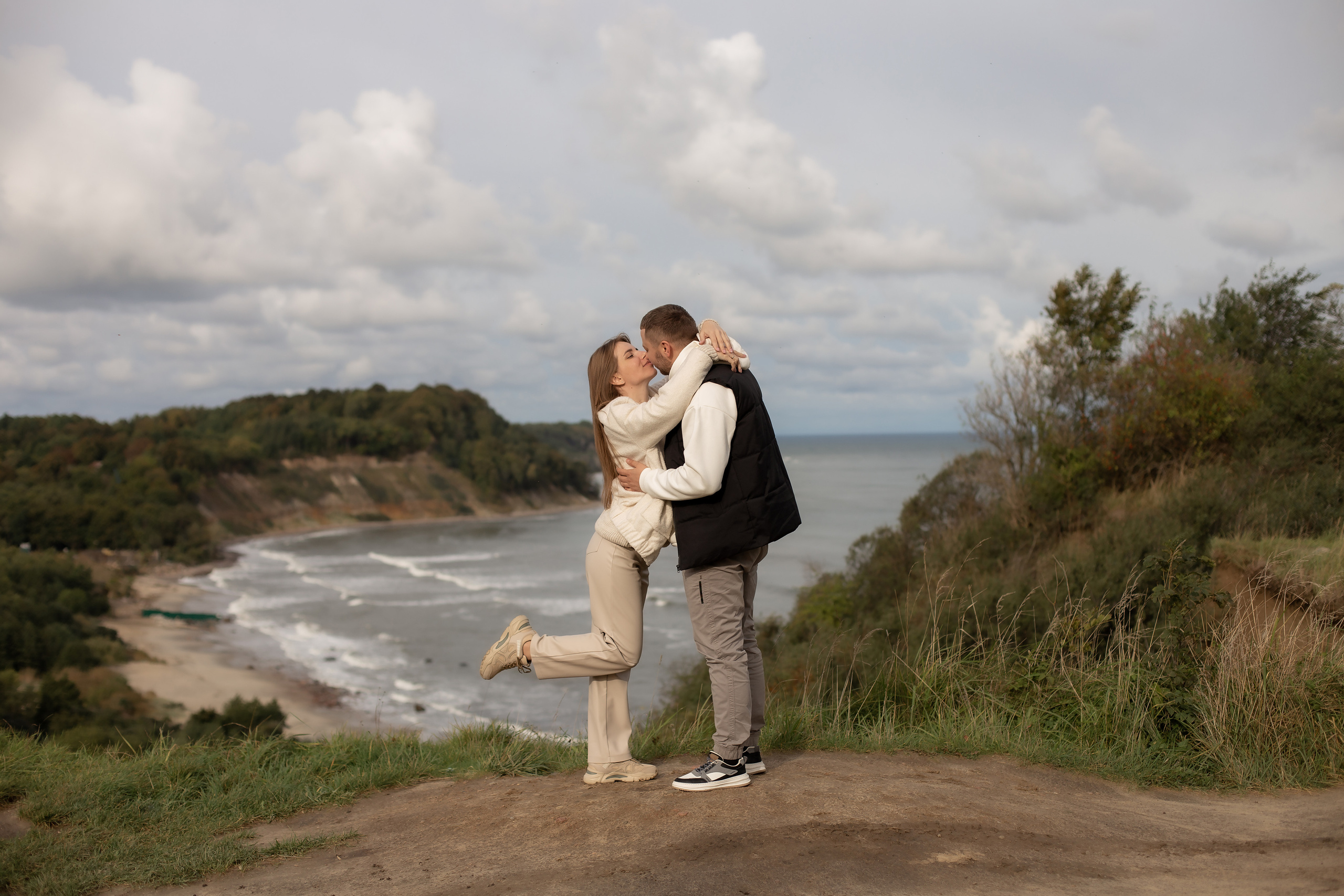 Инна и Дима. Филинская бухта. Фотограф в Калининграде Решетникова Алина